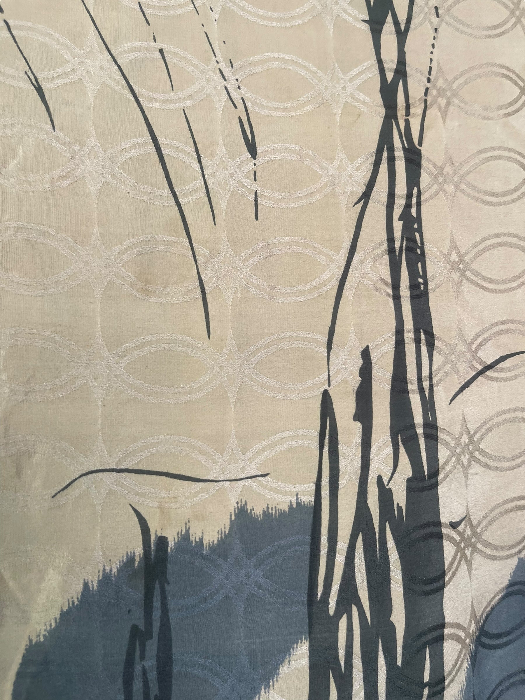 PREVIEW PRC7518 Pure Silk Wabi Sabi Capelet Poncho by DECEMBER2025 – Handmade ethical Poncho from sariKNOTsari using upcycled silk. Designed in Canada for travel and slow fashion, loved from Toronto to LA to Sydney.