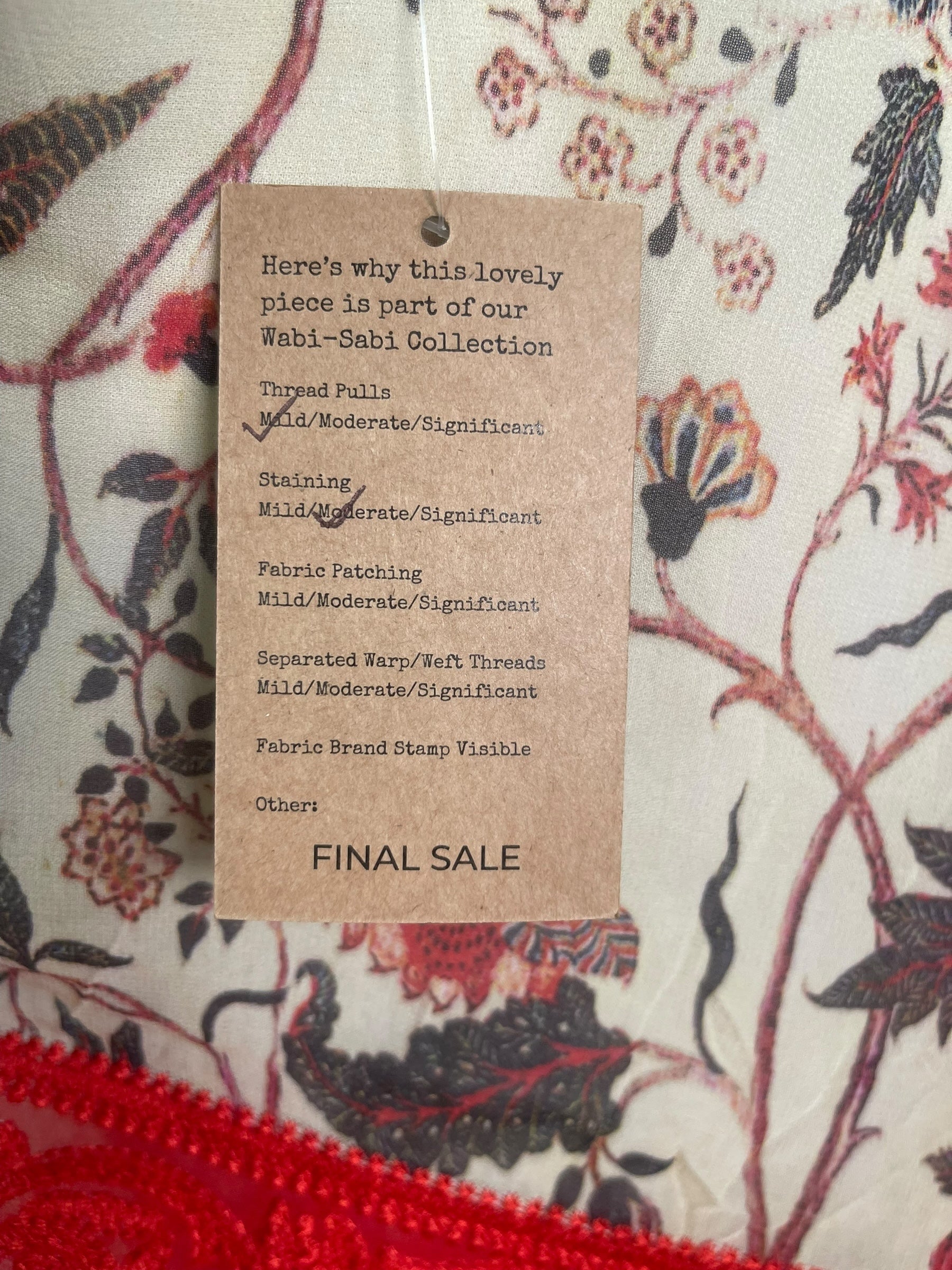 PRG8035 Sheer Wabi Sabi Pure Silk Versatile Vest