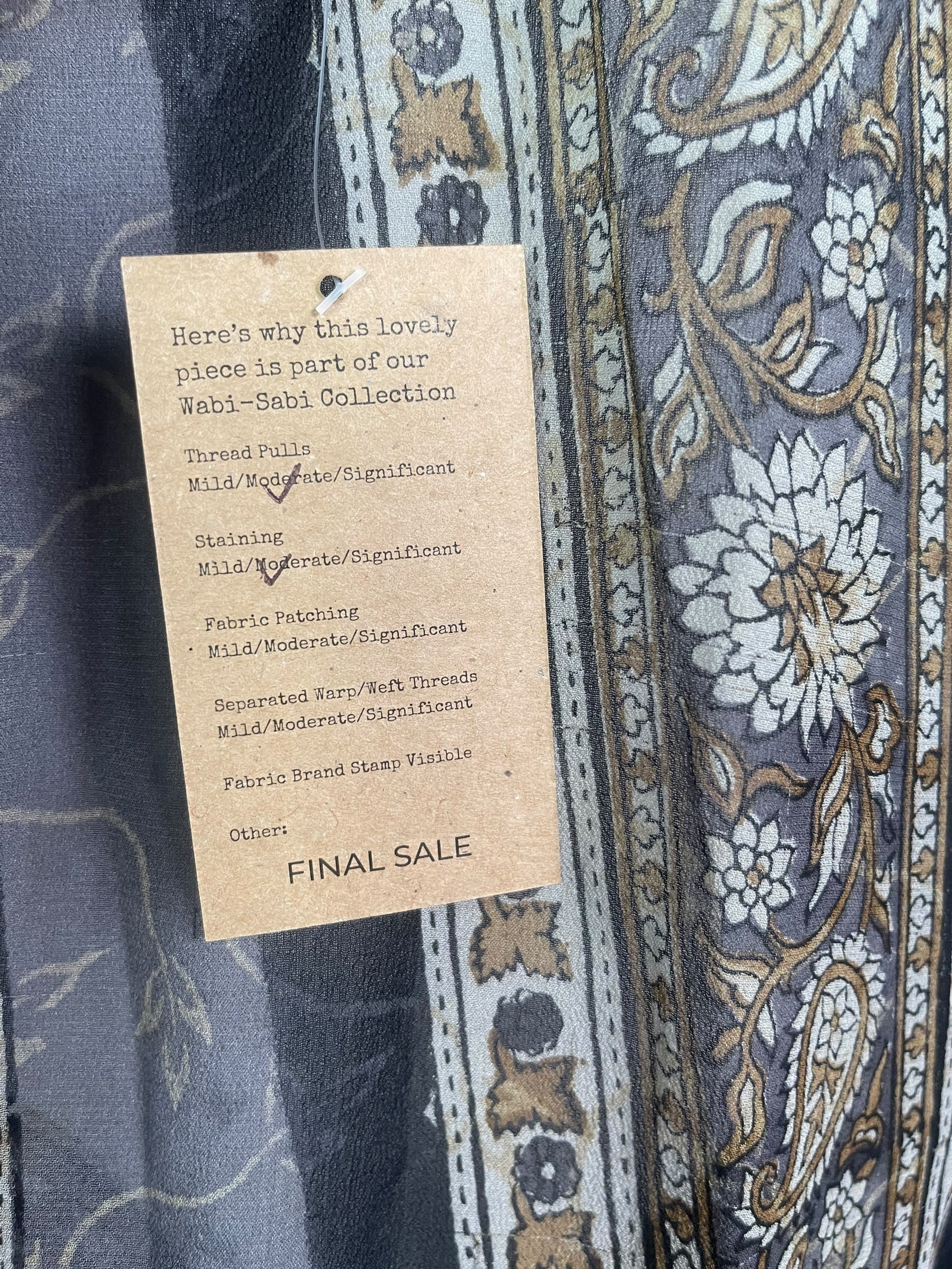 PREVIEW PRG8514 Sheer Wabi Sabi Pure Silk Kimono-Sleeved Jacket with Belt by FEBRUARY2026 – Handmade ethical Short Kimono from sariKNOTsari using upcycled silk. Designed in Canada for travel and slow fashion, loved from Toronto to LA to Sydney.