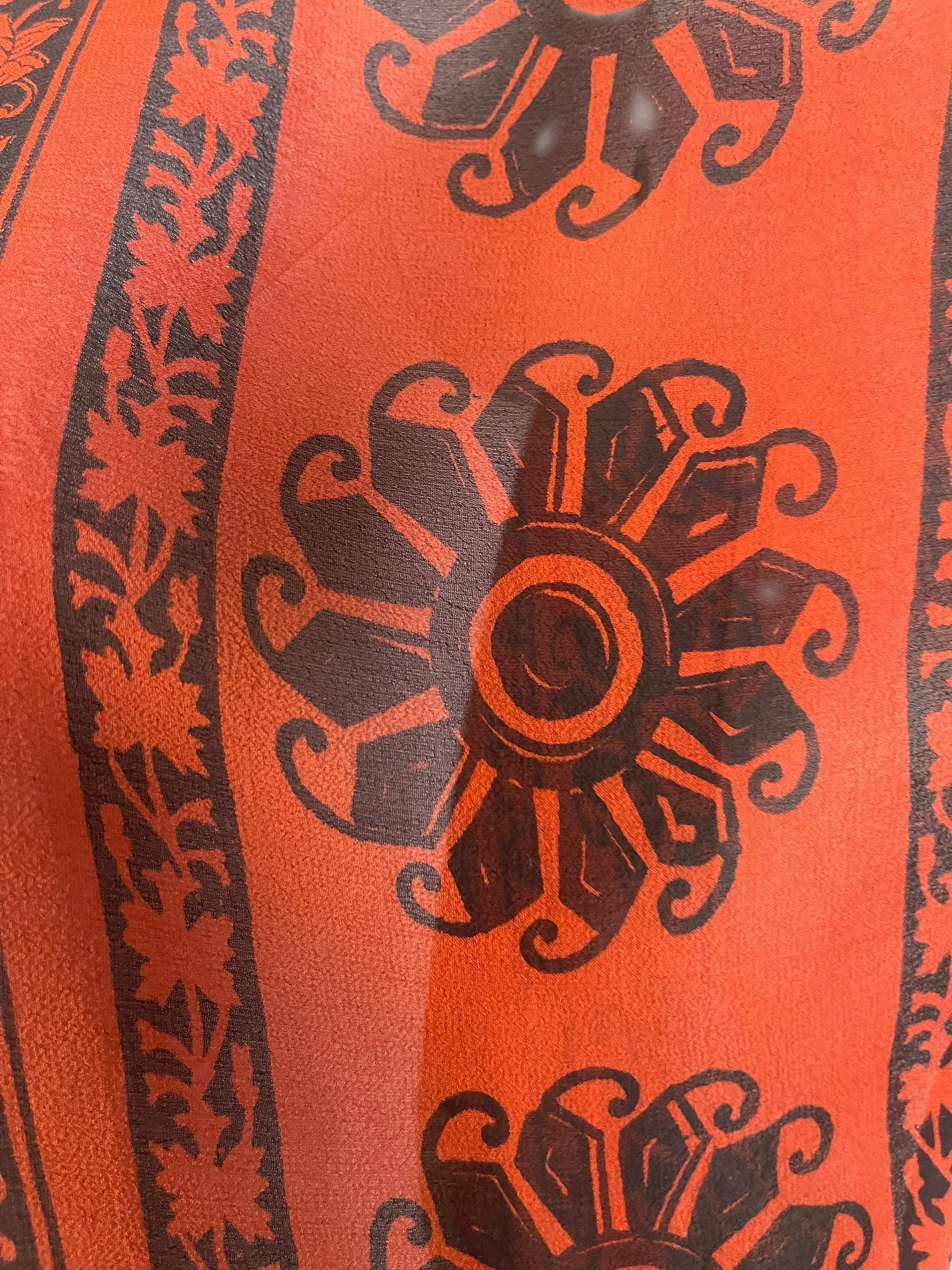 PRG7631 Sheer Avatar Pure Silk Boxy Top