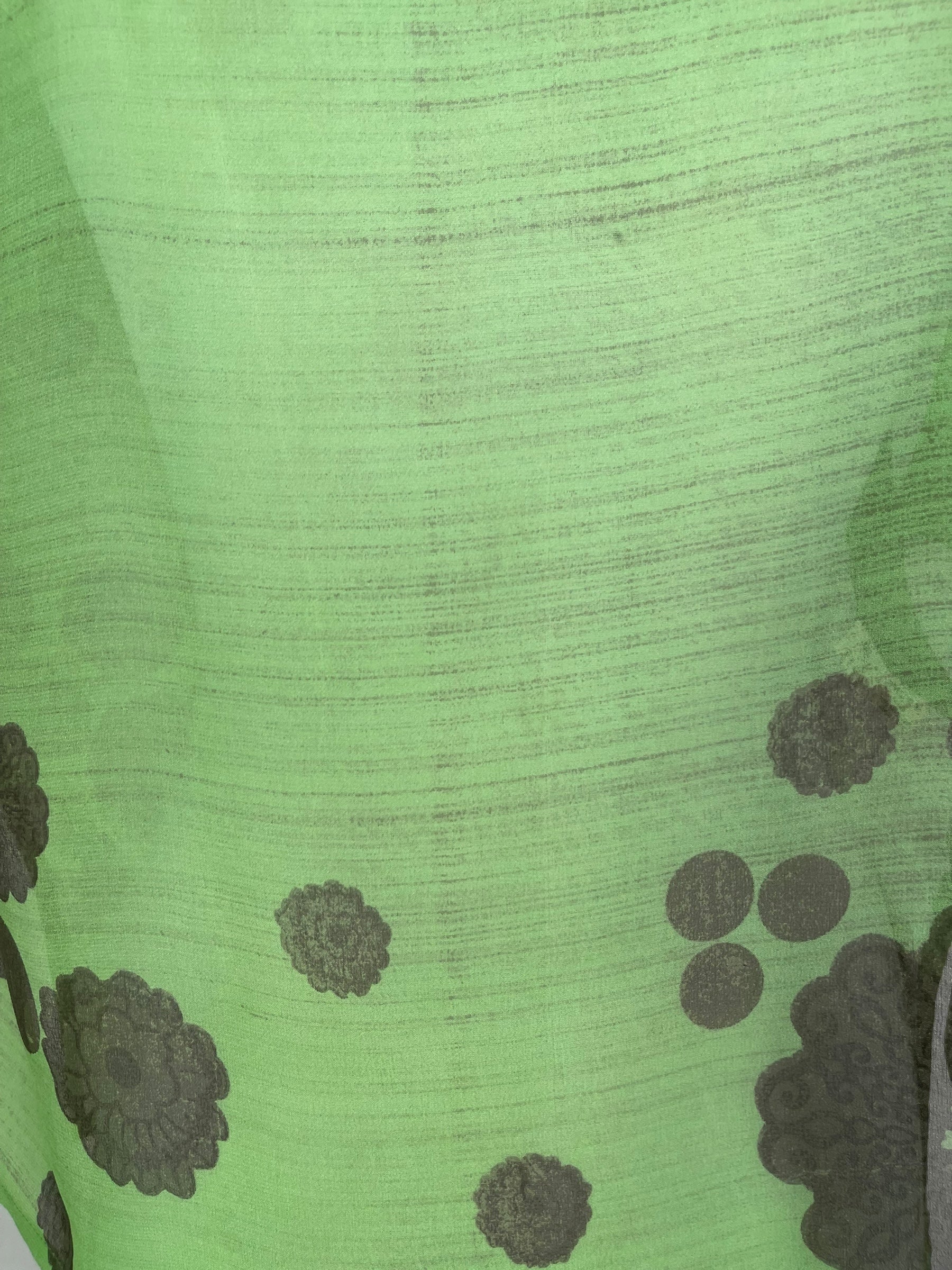 PREVIEW PRG7527 Sheer Avatar Pure Silk Side Slit Top by FEBRUARY2026 – Handmade ethical Side Slit Top from sariKNOTsari using upcycled silk. Designed in Canada for travel and slow fashion, loved from Toronto to LA to Sydney.