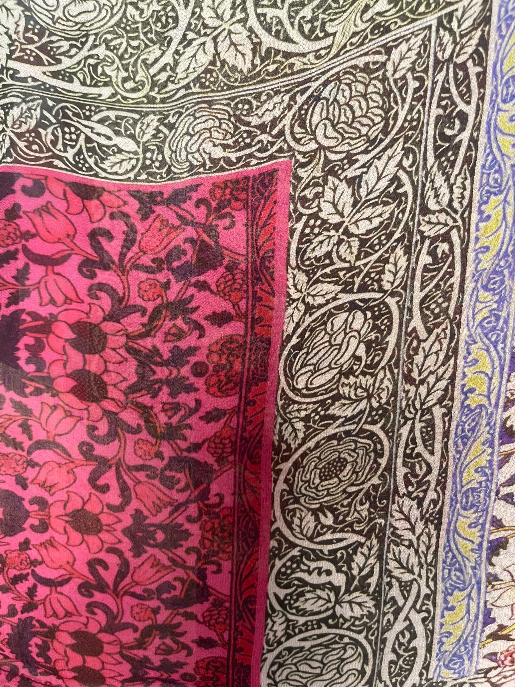 PRG8619 Sheer Wabi Sabi Pure Silk Hi Lo Top