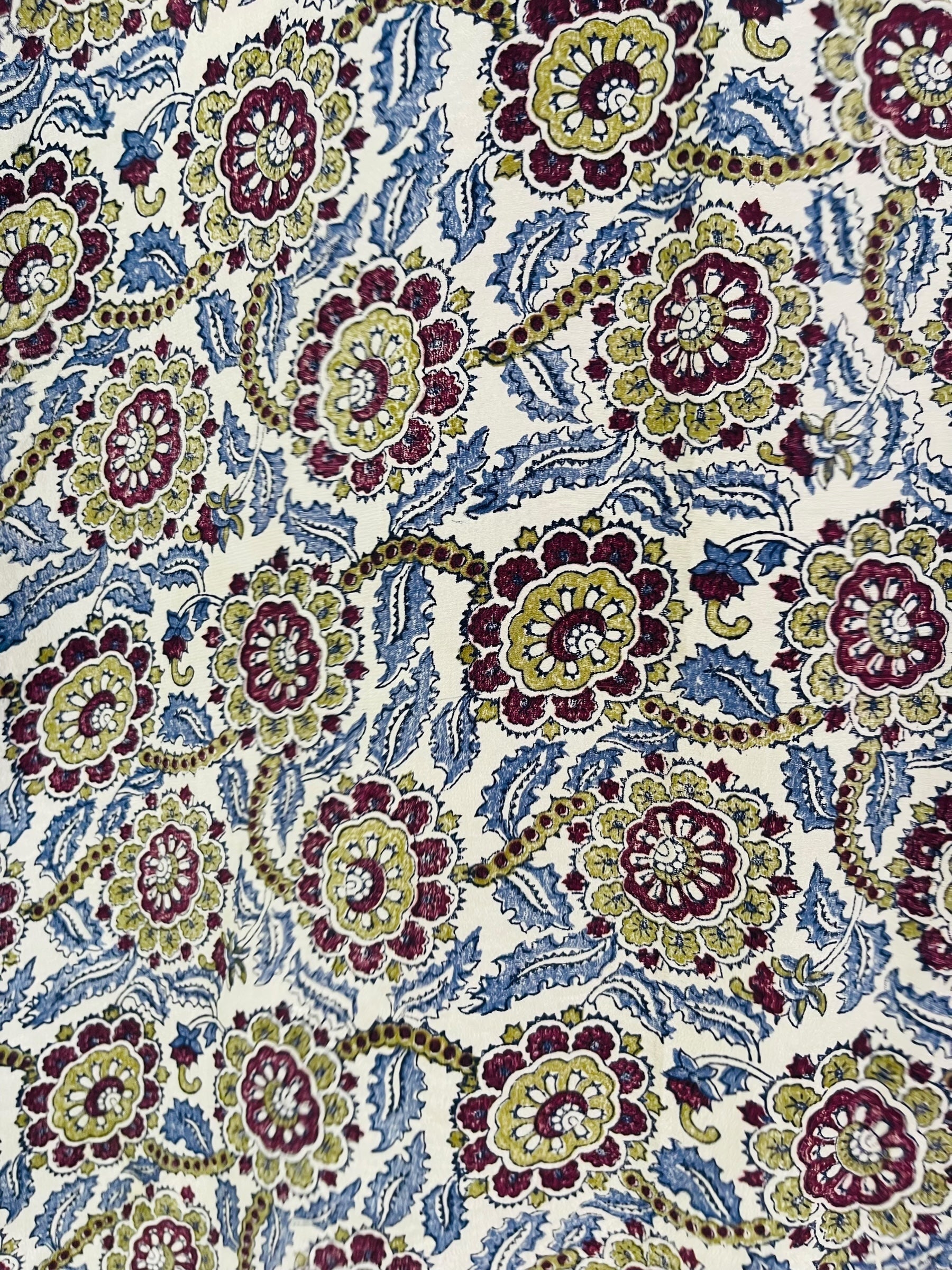 PRC7308 Avatar Pure Silk Short Kaftan Tunic with Slits