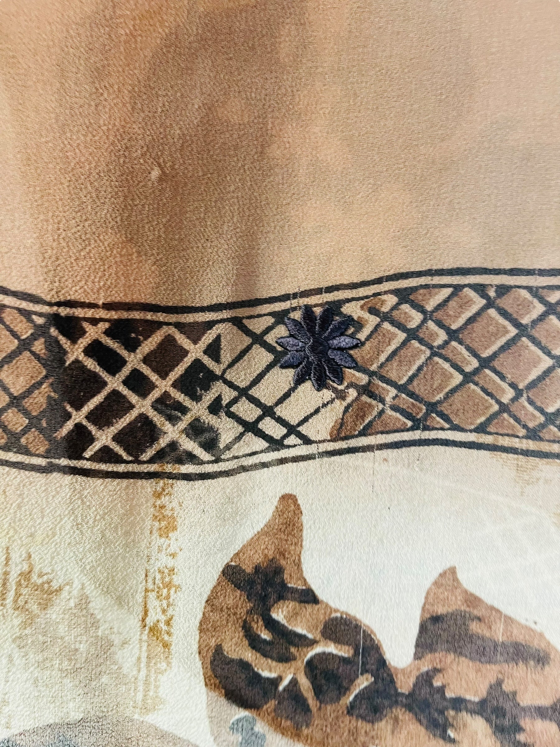 PRG7580 Sheer Wabi Sabi Pure Silk Cardigan