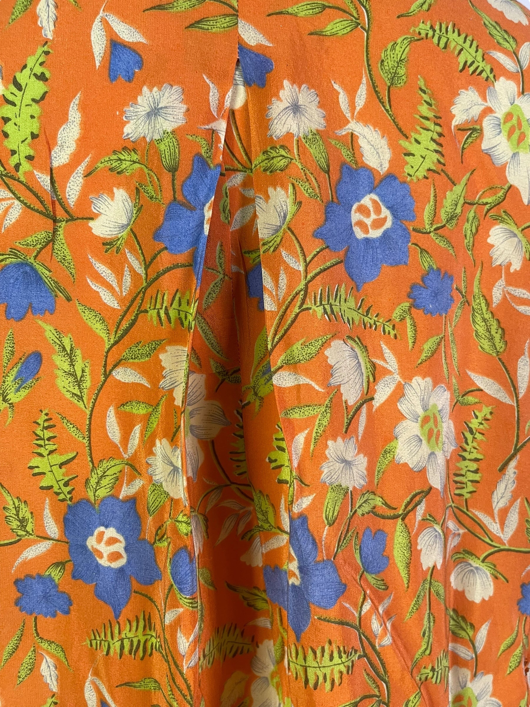 LADY LUCK PRC6823 Avatar Pure Silk Self Pocket Tunic Dress