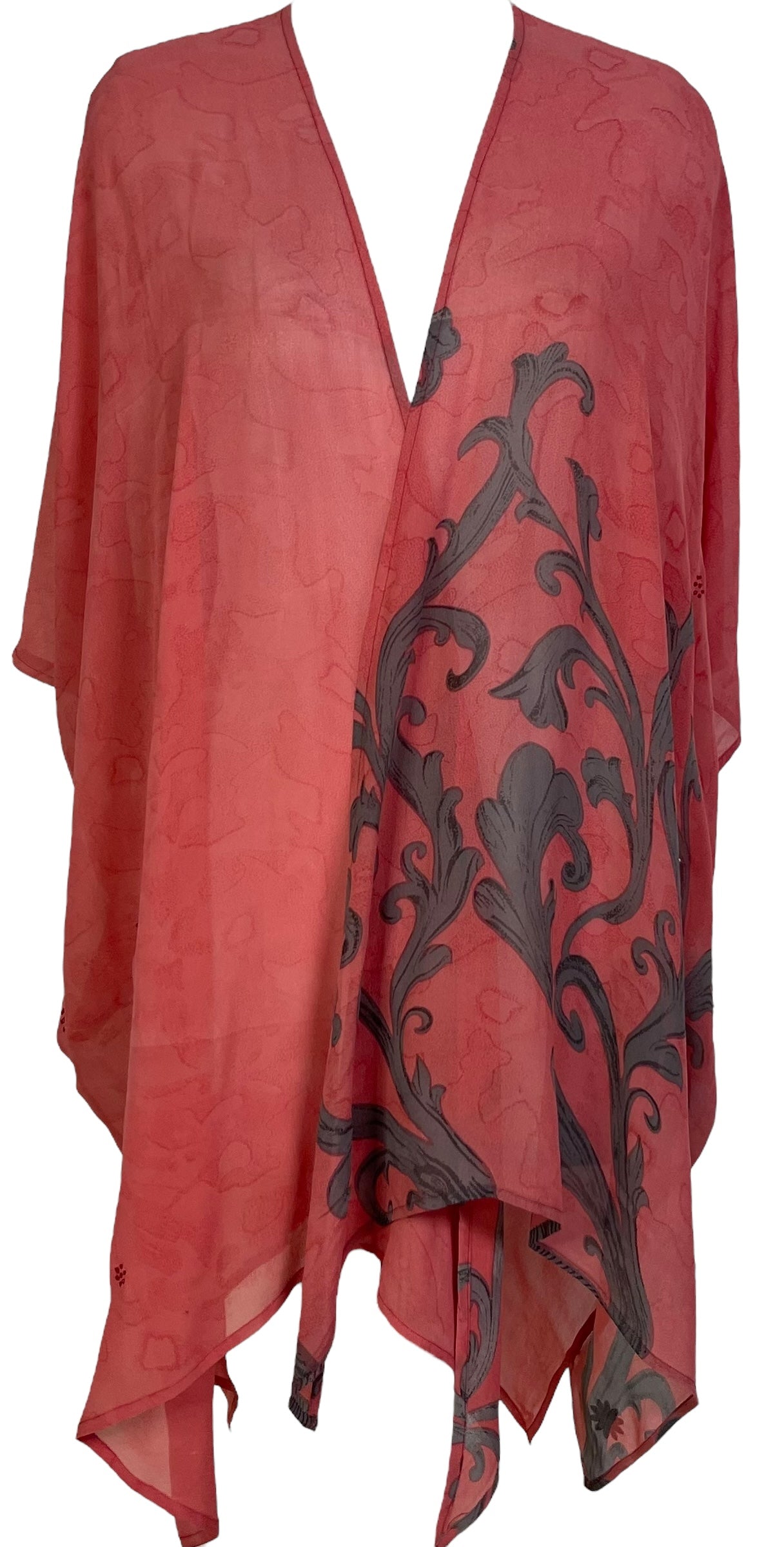 PRG7263 Sheer Avatar Pure Silk Cardigan