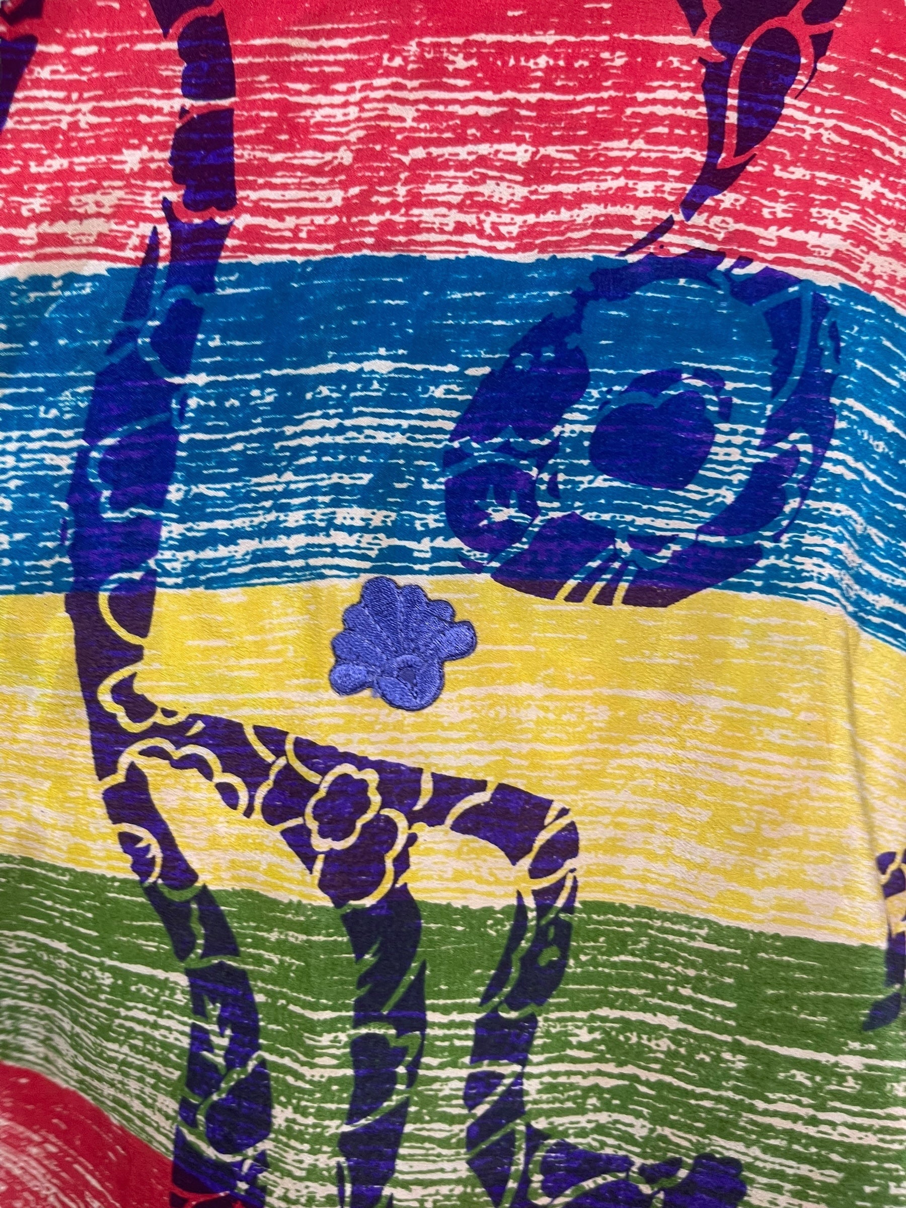 PRC5473 Avatar Pure Silk Boxy Top