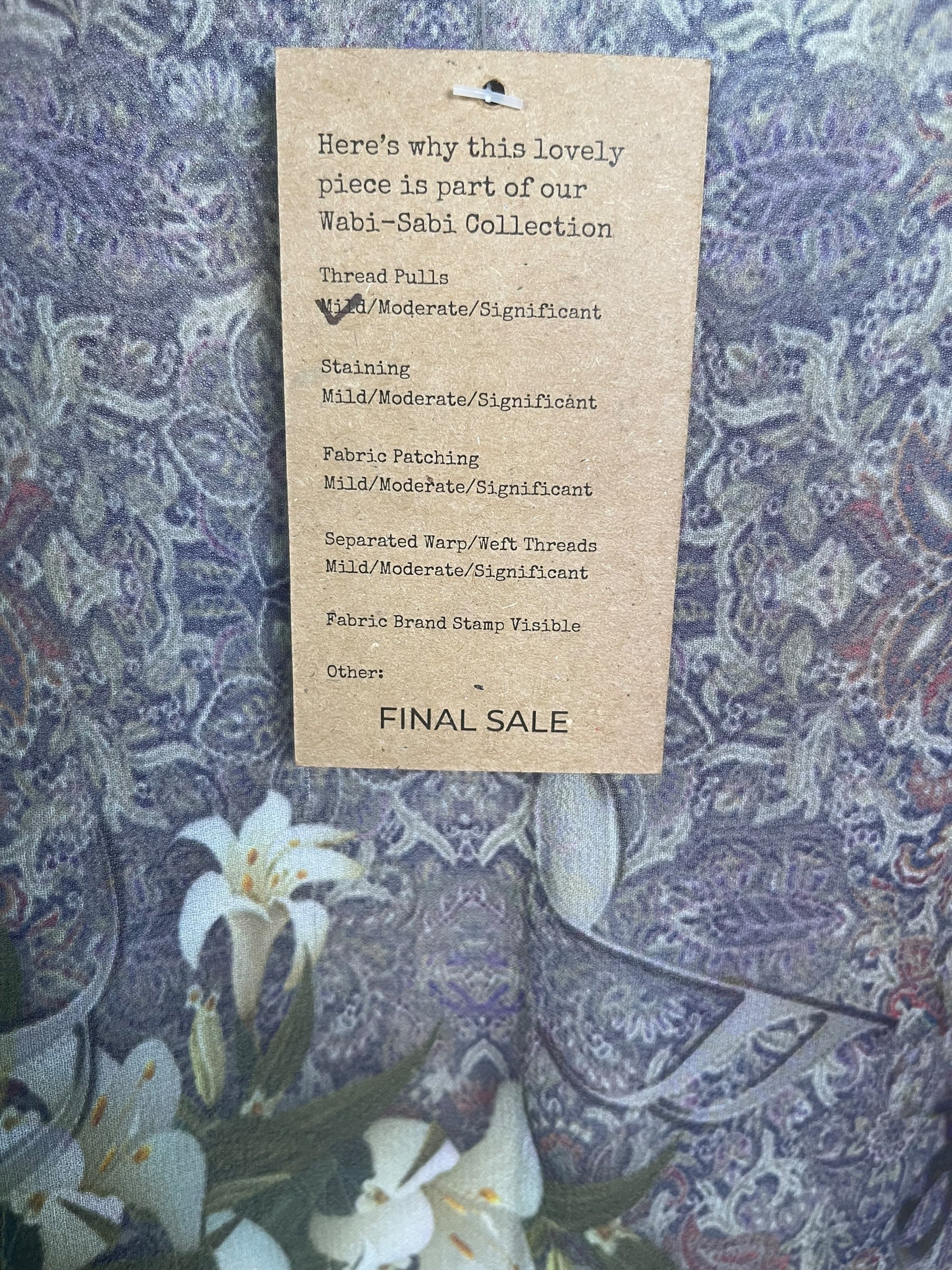 PREVIEW PRG8582 Sheer Pure Silk Wabi Sabi Capelet Poncho