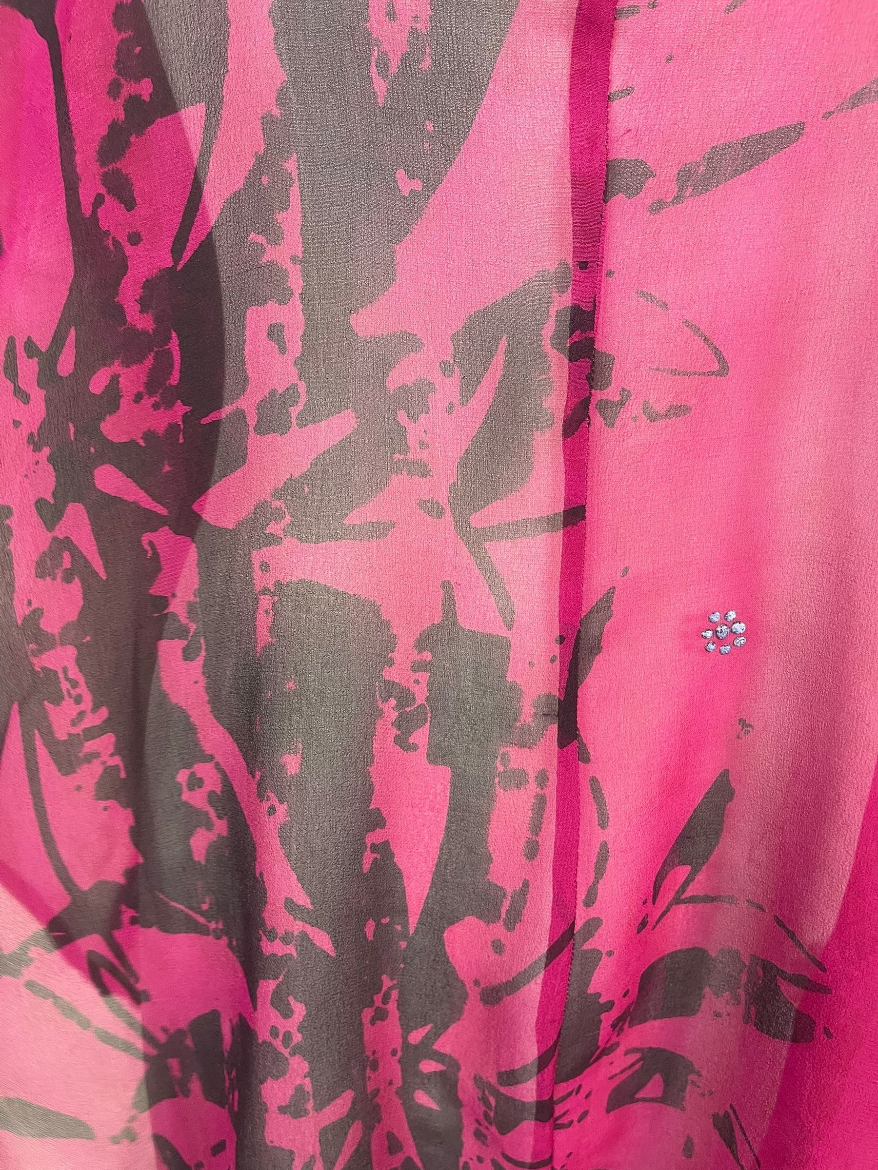 PREVIEW PRG8597 Sheer Wabi Sabi Pure Silk Waterfall Top by FEBRUARY2026 – Handmade ethical Waterfall Top from sariKNOTsari using upcycled silk. Designed in Canada for travel and slow fashion, loved from Toronto to LA to Sydney.