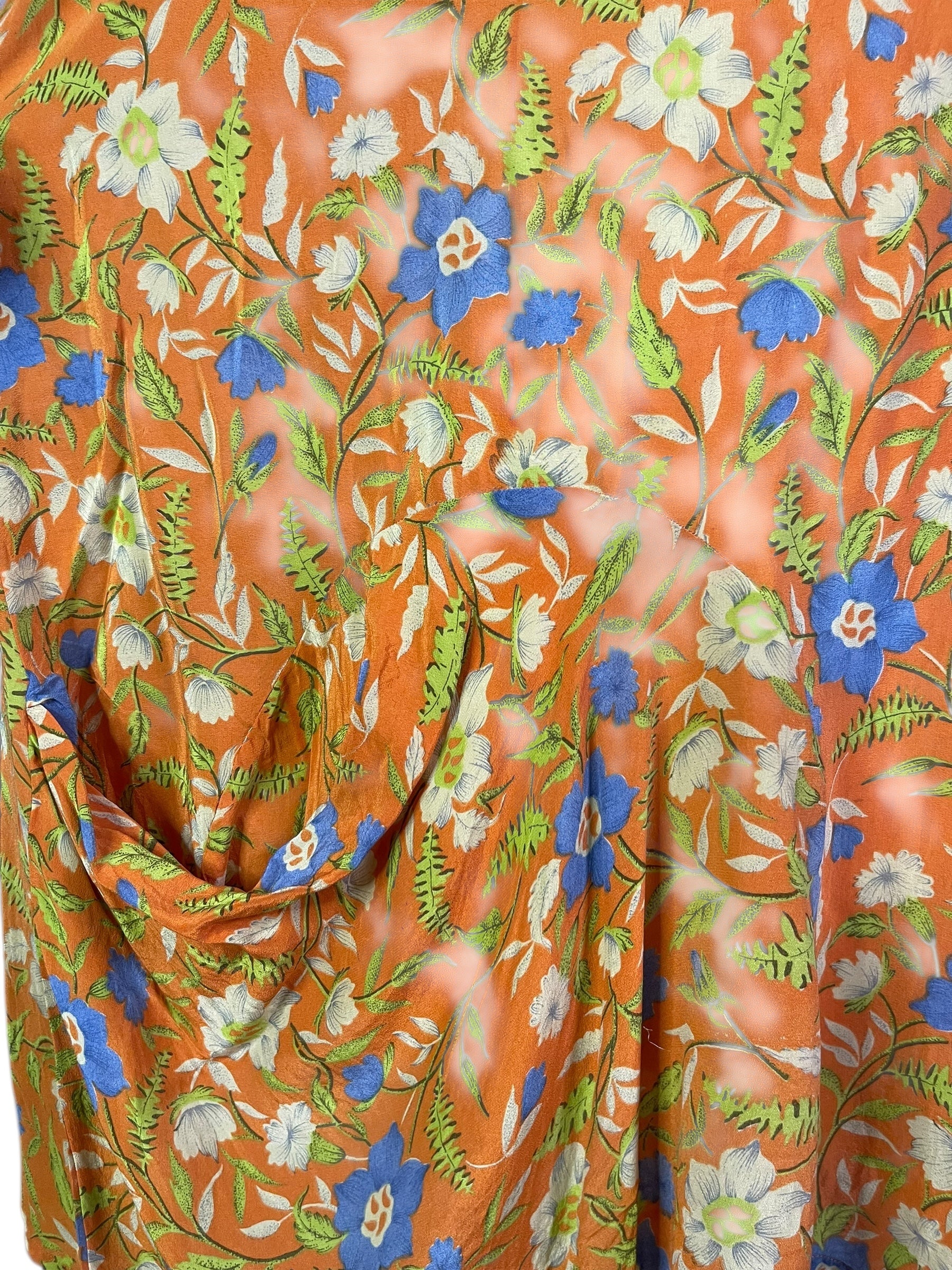 LADY LUCK PRC6823 Avatar Pure Silk Self Pocket Tunic Dress