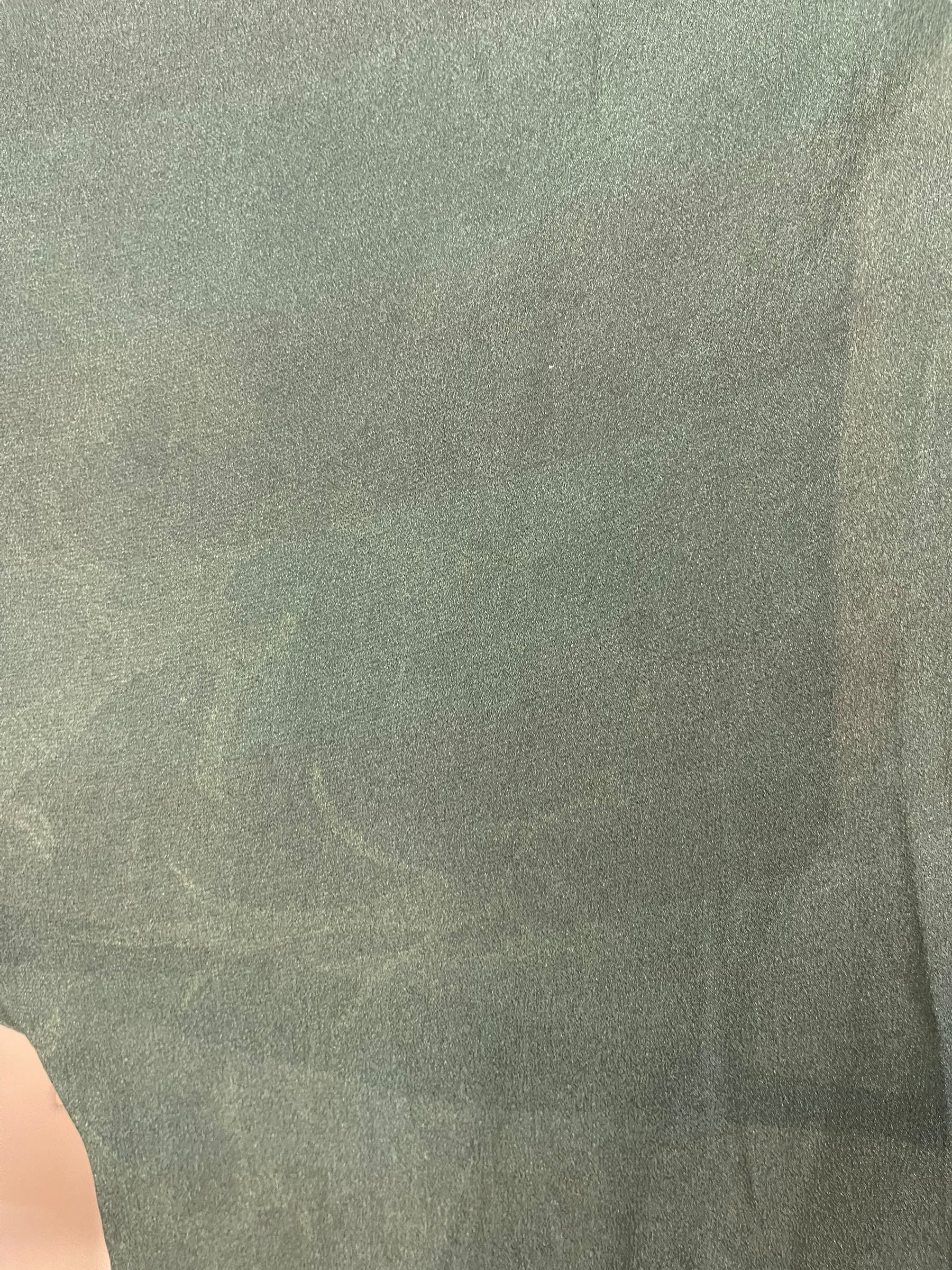 PRG7623 Sheer Avatar Long Pure Silk Kimono Sleeved Duster with Belt