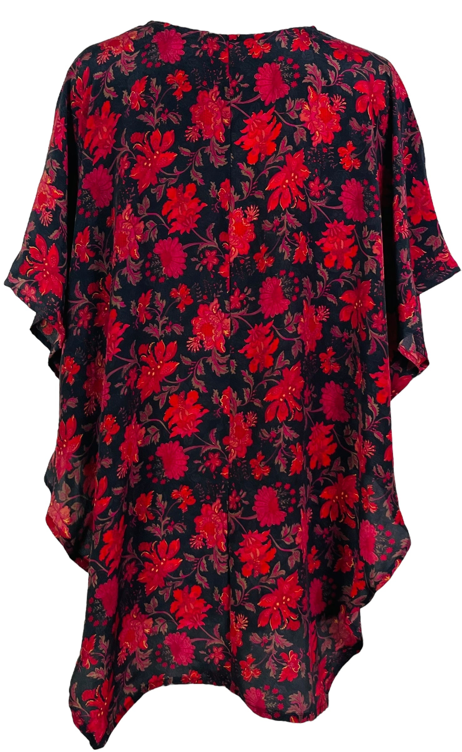 PRC7555 Avatar Pure Silk Waterfall Top