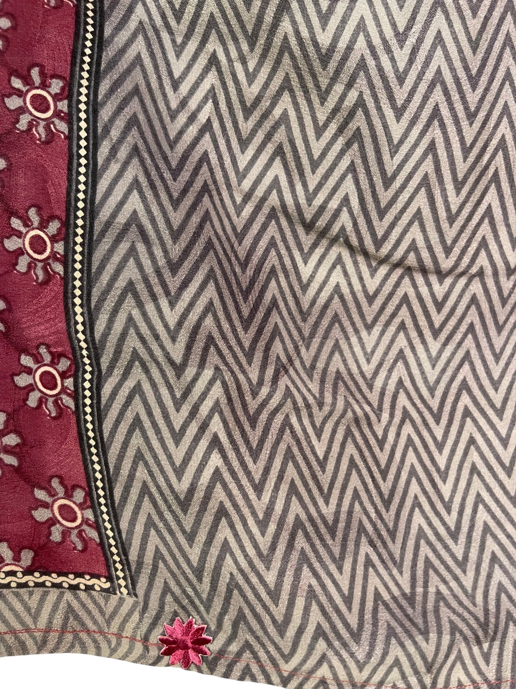 PRC7700 Avatar Pure Silk Capelet Poncho