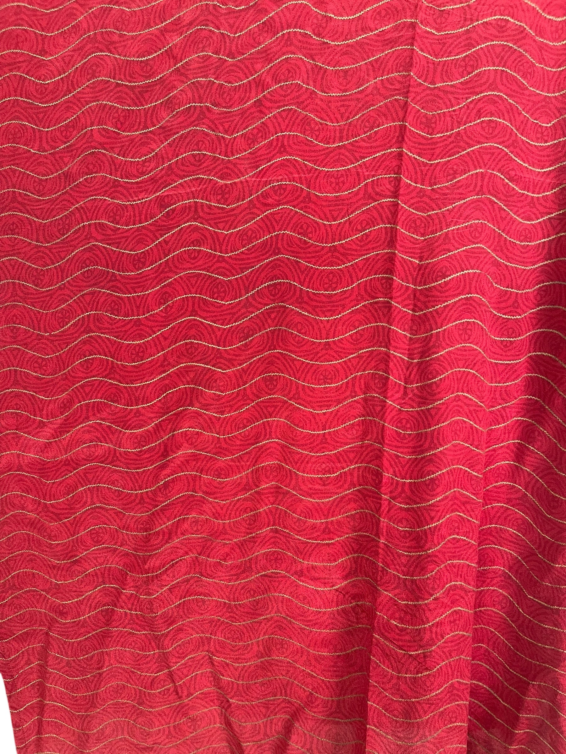 PRC7848 Wabi Sabi Pure Silk Kimono-Sleeved Jacket with Belt