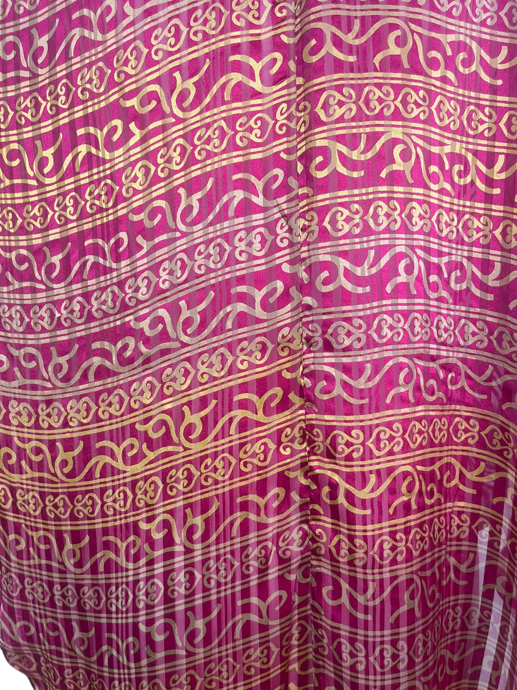 PRG8130 Sheer Avatar Pure Silk Waterfall Top