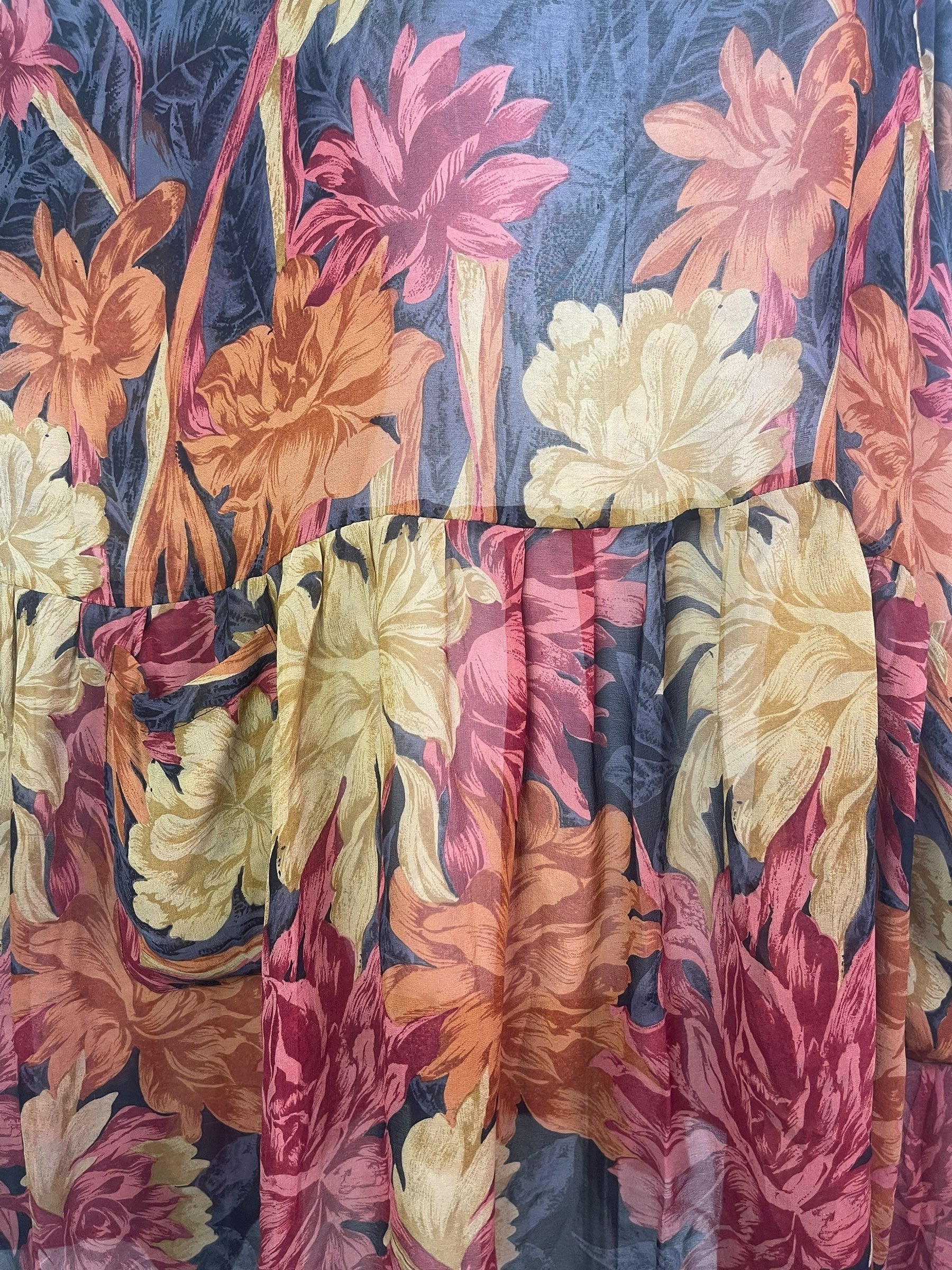 PRC8193 Wabi Sabi Pure Silk Boxy Babydoll Dress