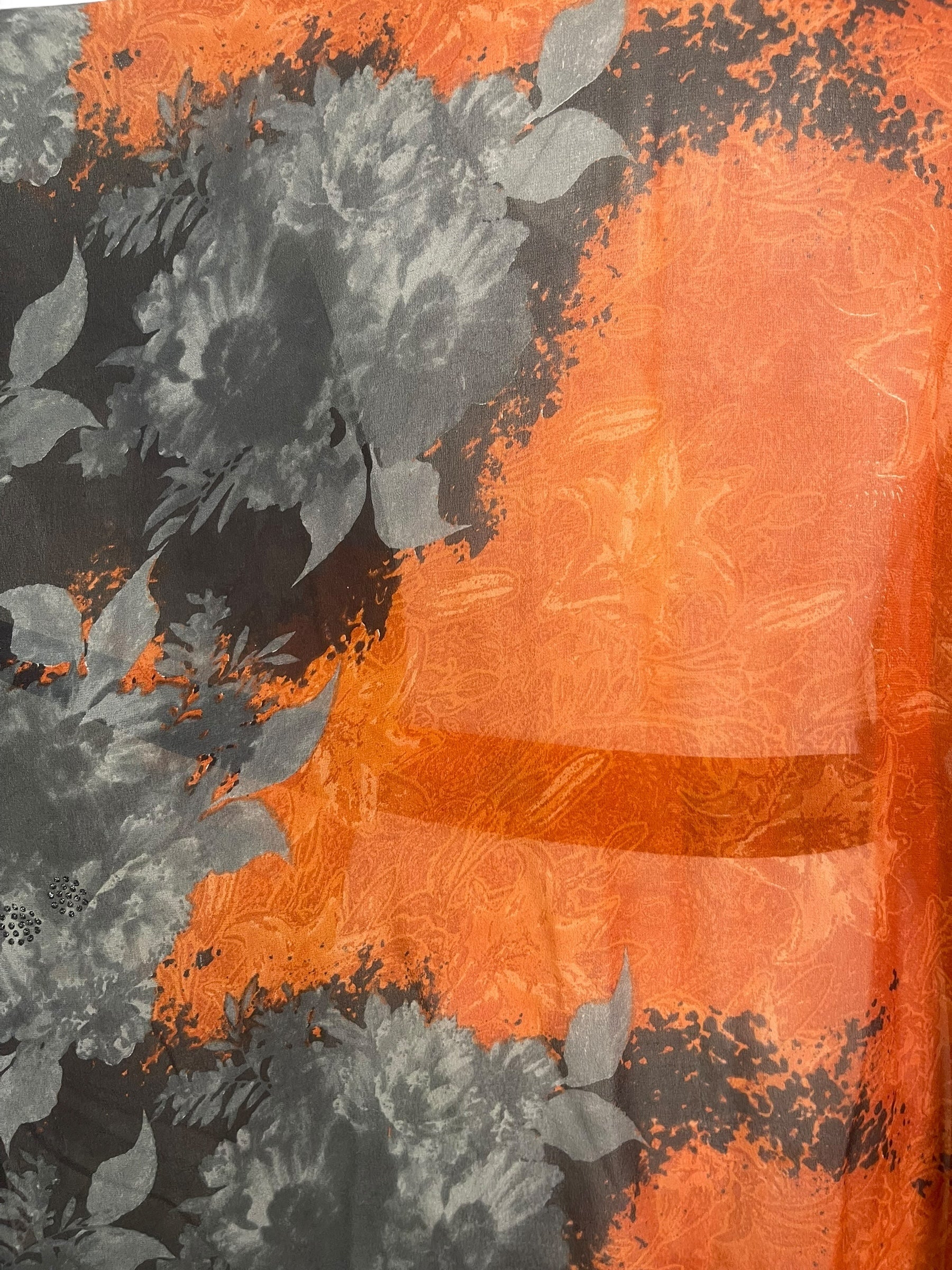 PREVIEW PRG8522 Sheer Avatar Pure Silk Kimono-Sleeved Jacket with Belt by MARCH2026 – Handmade ethical Short Kimono from sariKNOTsari using upcycled silk. Designed in Canada for travel and slow fashion, loved from Toronto to LA to Sydney. Featuring Zsiska, Bryn Walker and Artisan Leather coats by Rejean Pepin, Pepin designs