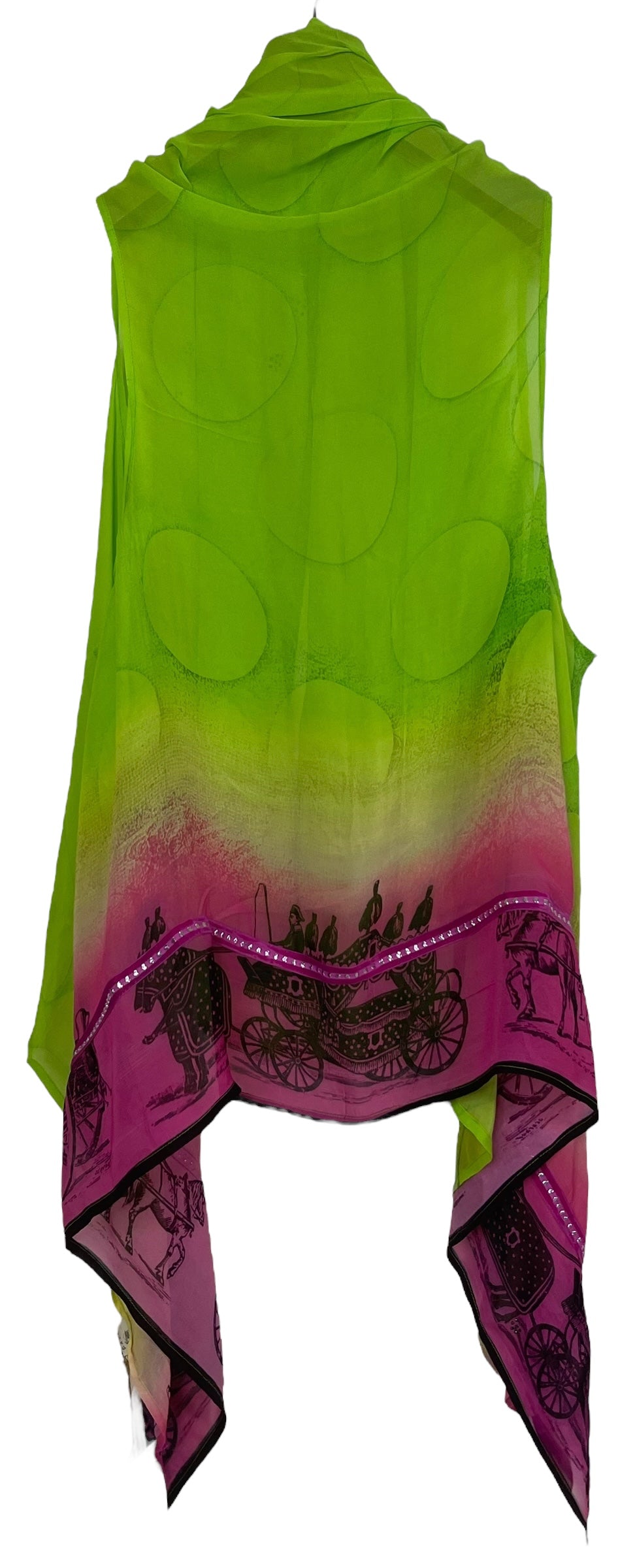 PRG7499 Sheer Avatar Pure Silk Versatile Vest