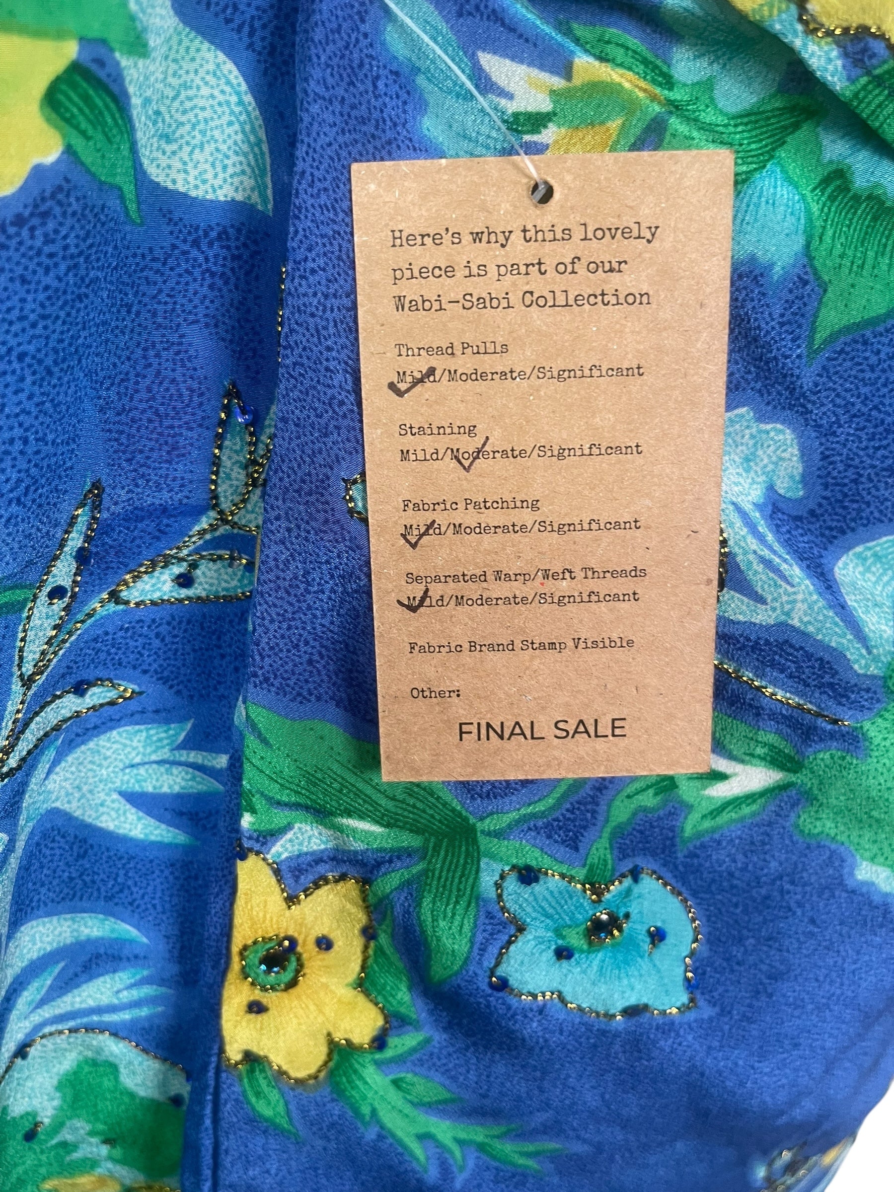 PRC8303 Wabi Sabi Pure Silk Short Kaftan Tunic With Slits