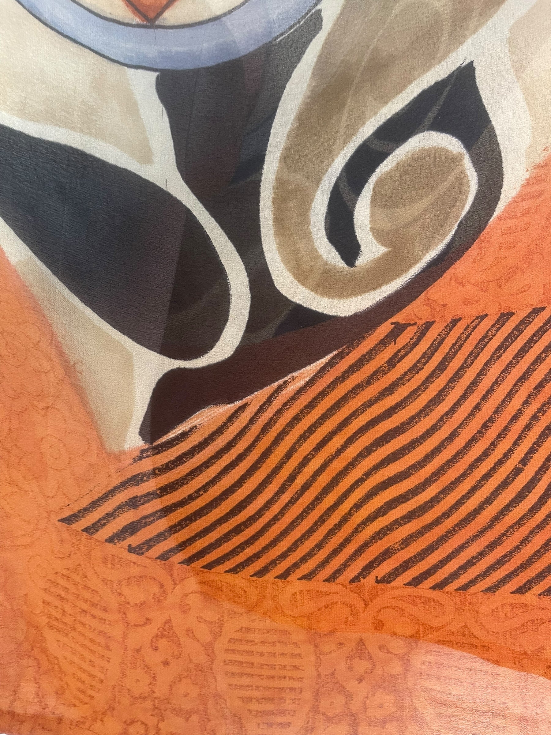 PREVIEW PRG8529 Sheer Avatar Pure Silk Kimono-Sleeved Top