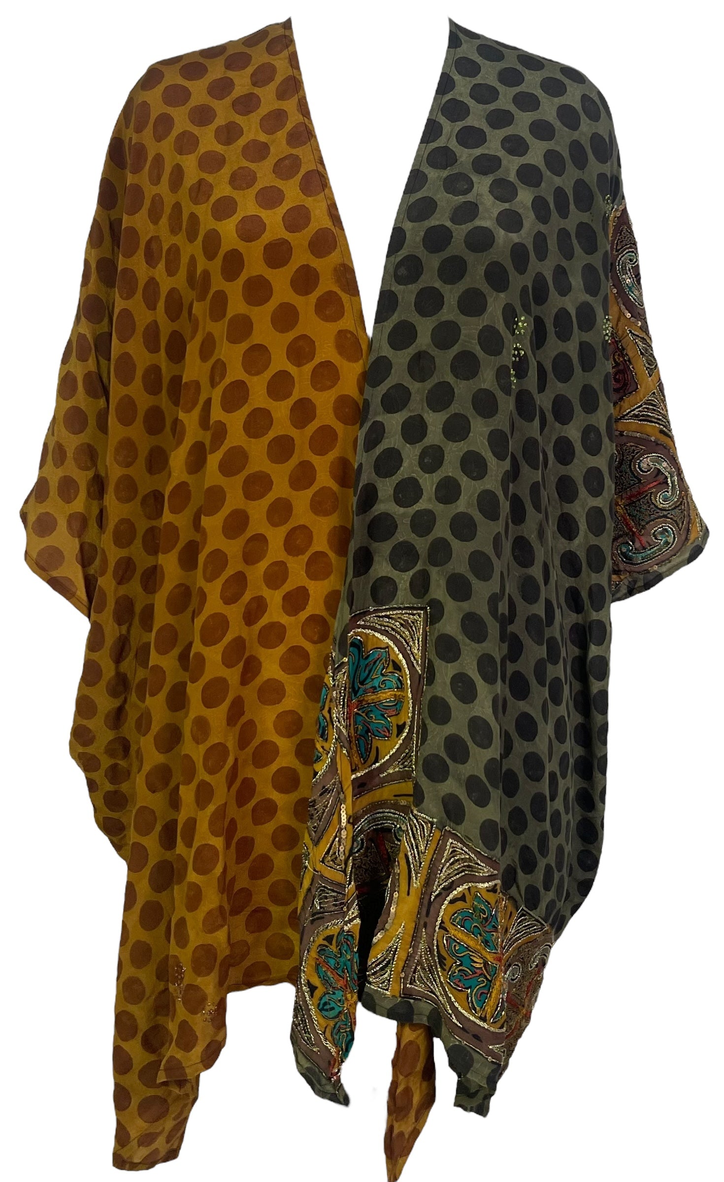 PRC7031 Avatar Pure Silk Cardigan