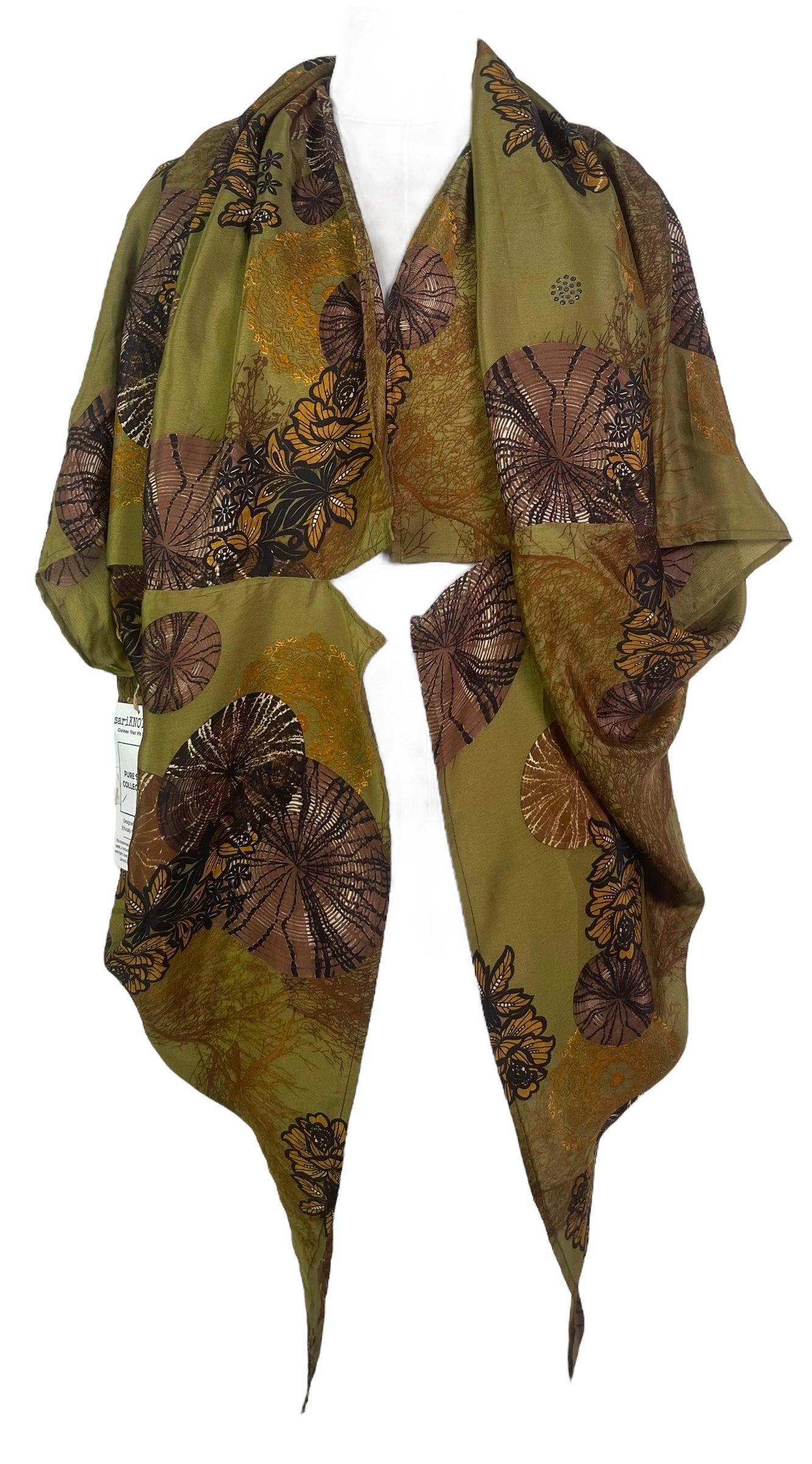 PRC8081 Avatar Pure Silk Cardigan