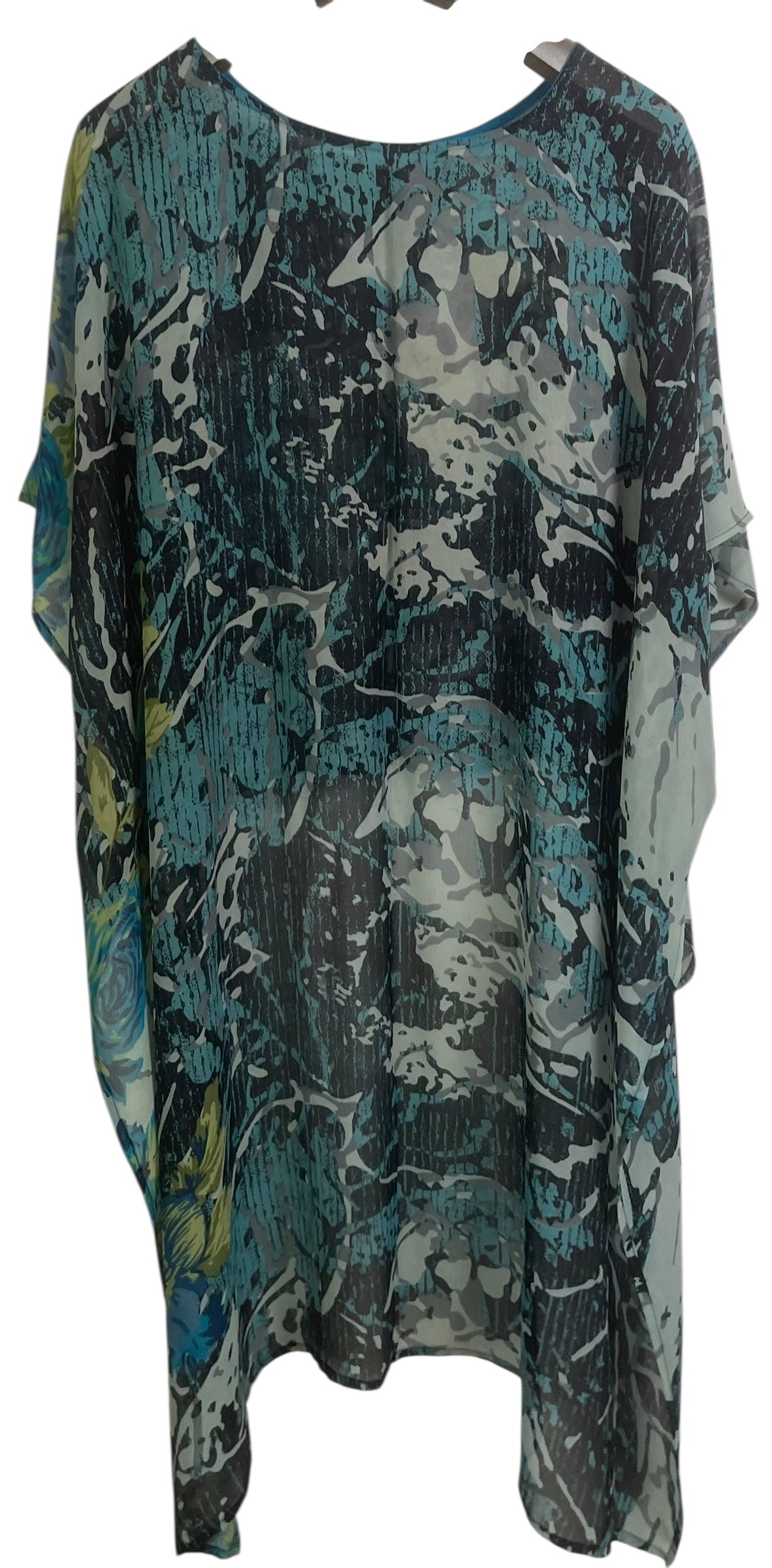 PRG8725 Sheer Wabi Sabi Pure Silk Hi Lo Top