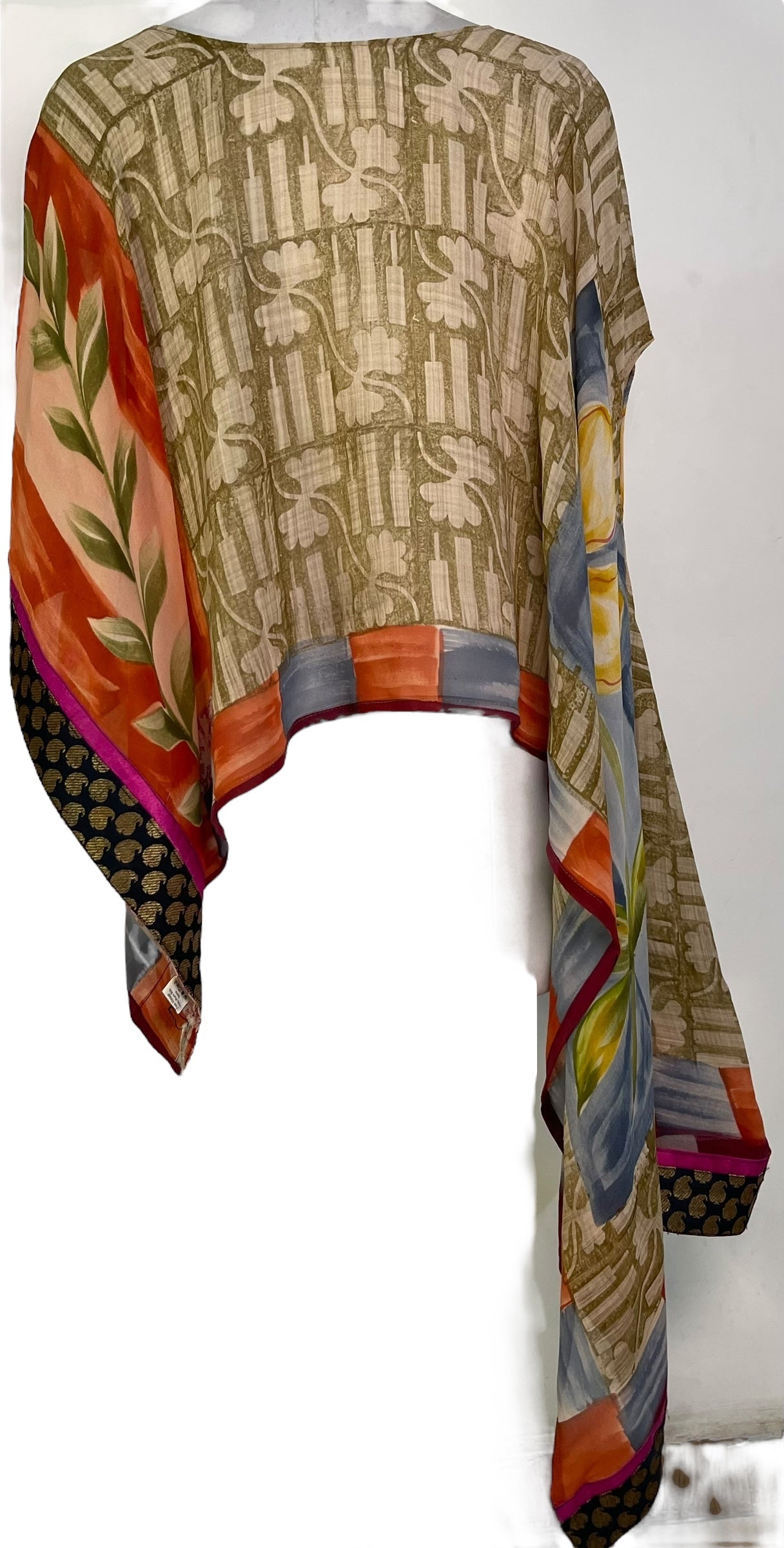 PRG7141B Sheer Avatar Pure Silk Versatile Vest