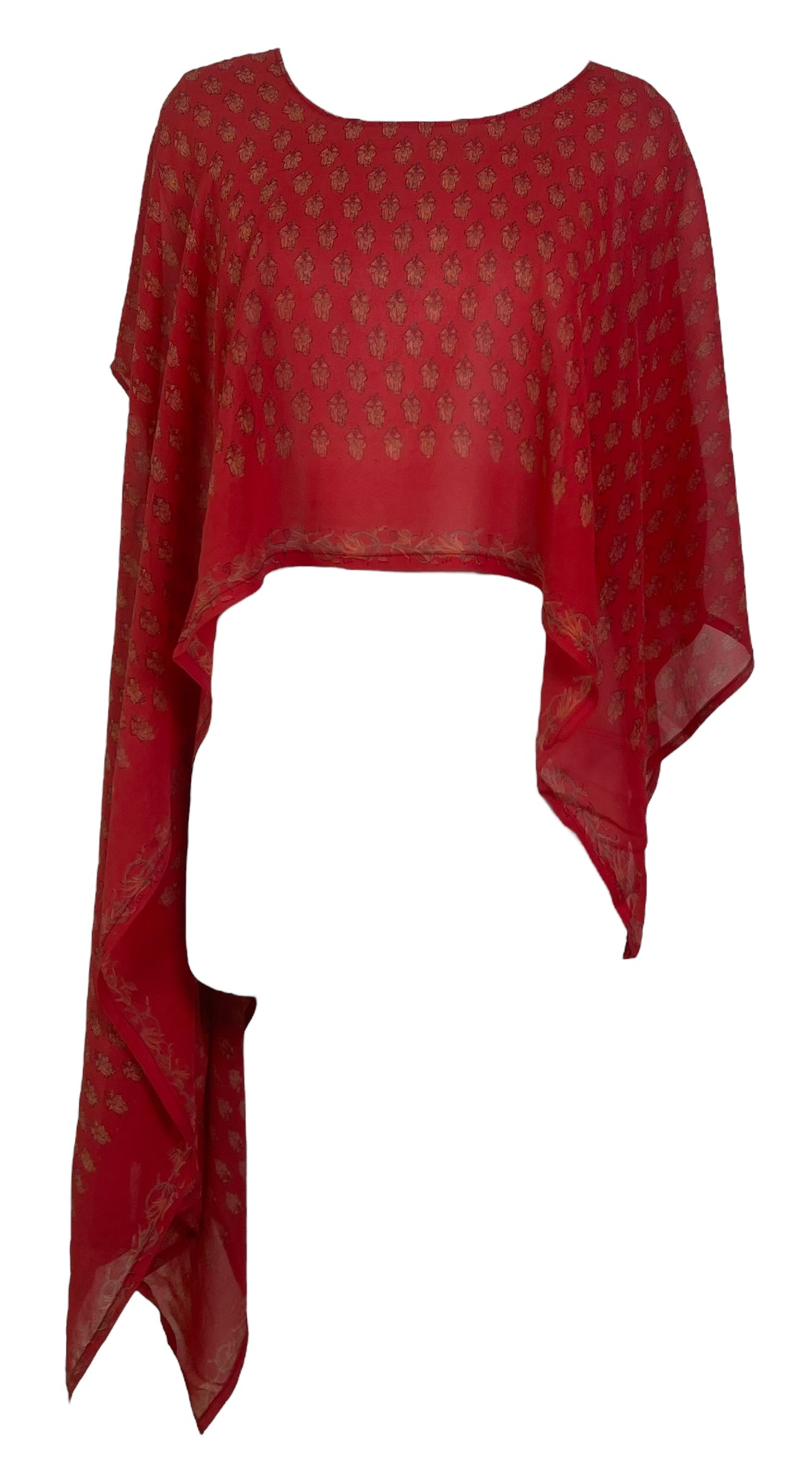 PRG7435 Sheer Avatar Pure Silk Versatile Vest