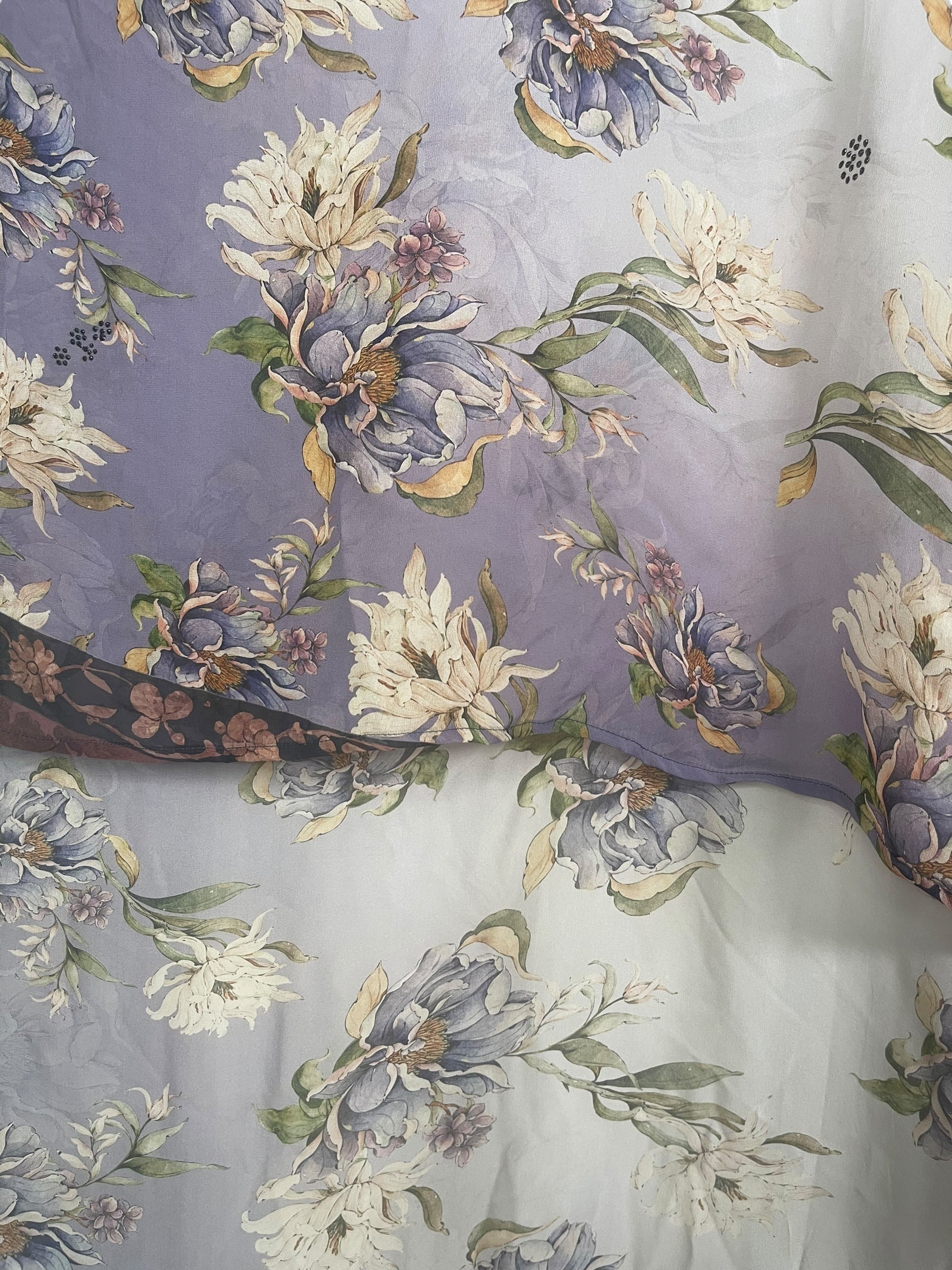 PRG7877 Sheer Avatar Pure Silk Hi Lo Top