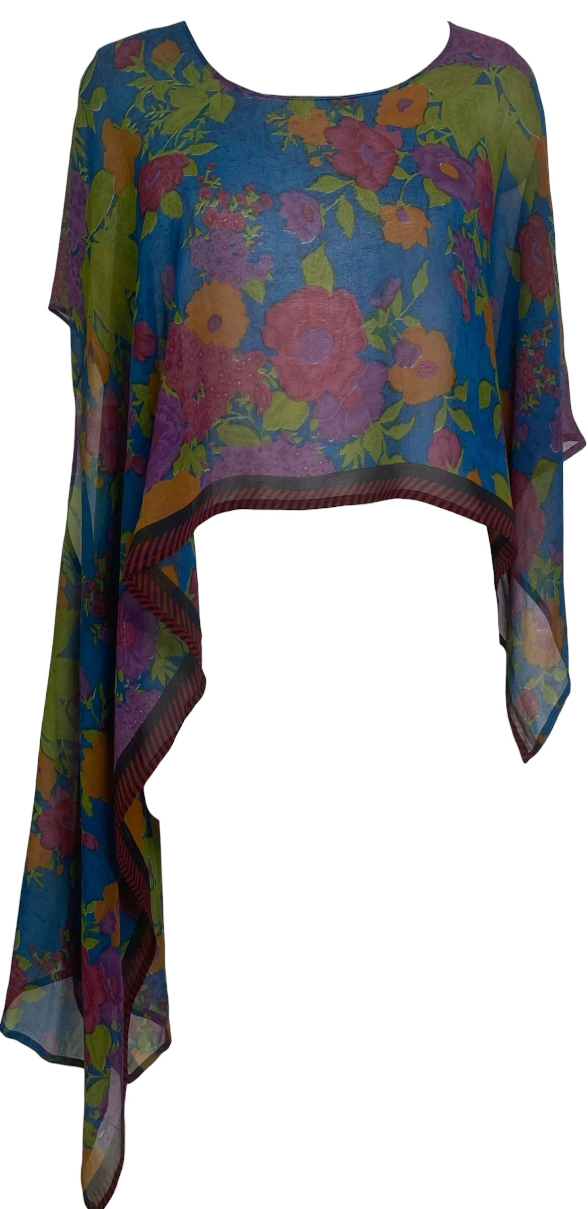 PROBLEM PREVIEW PRG8720 Sheer Avatar Pure Silk Versatile Vest by MARCH2026 – Handmade ethical Vest from sariKNOTsari using upcycled silk. Designed in Canada for travel and slow fashion, loved from Toronto to LA to Sydney.