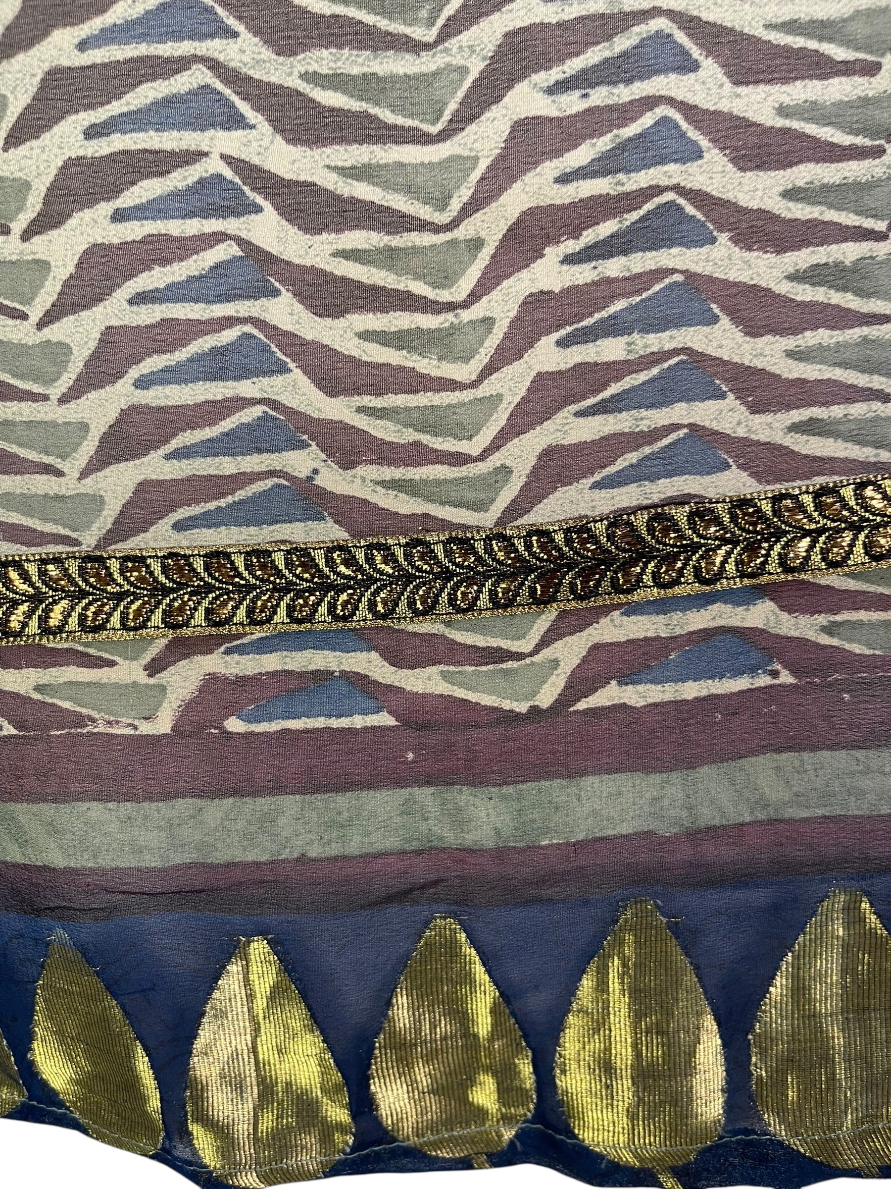 PRG7210 Sheer Avatar Pure Silk Boxy Top