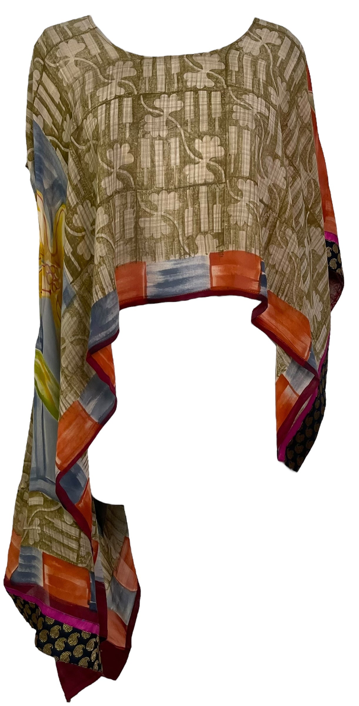 PRG7141B Sheer Avatar Pure Silk Versatile Vest