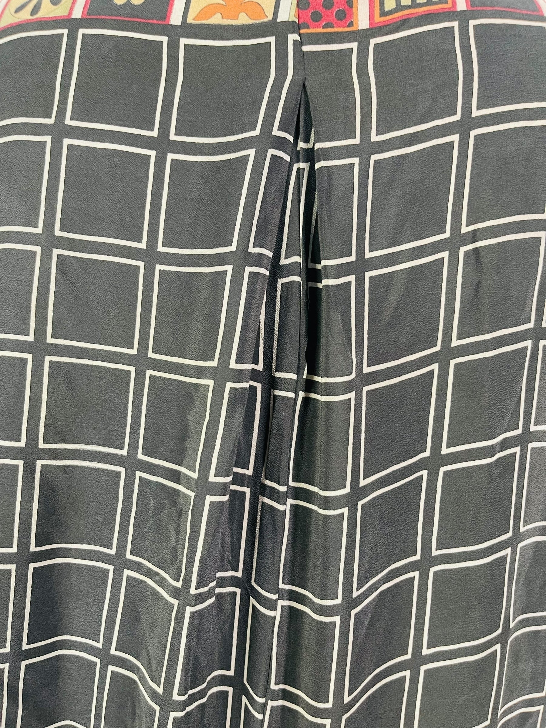 PRC6820 Avatar Pure Silk Self Pocket Tunic Dress