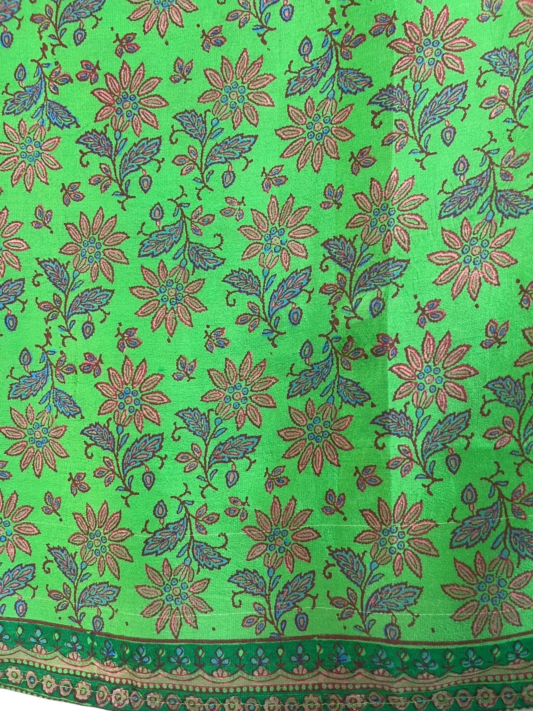 PRC7542 Avatar Pure Silk Capelet Poncho