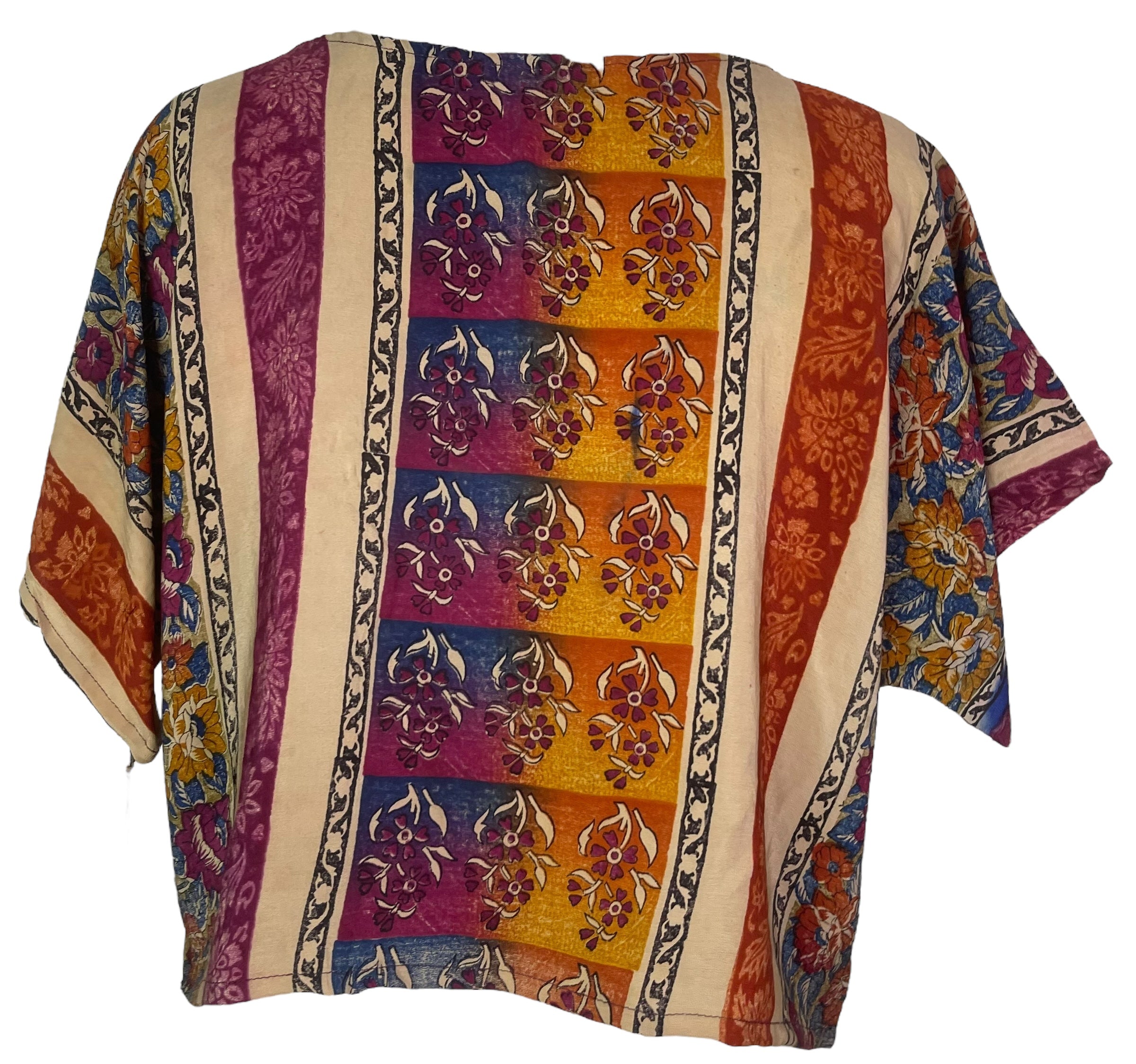 PRC8001 Avatar Pure Silk Boxy Top