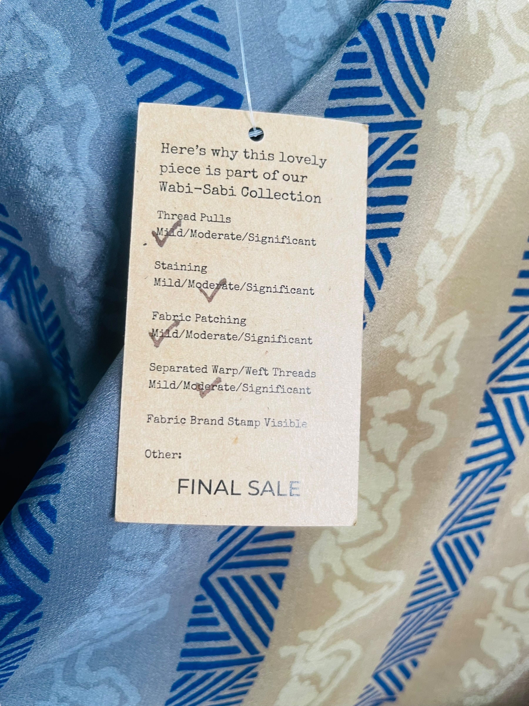 PRC7640 Wabi Sabi Pure Silk Versatile Vest