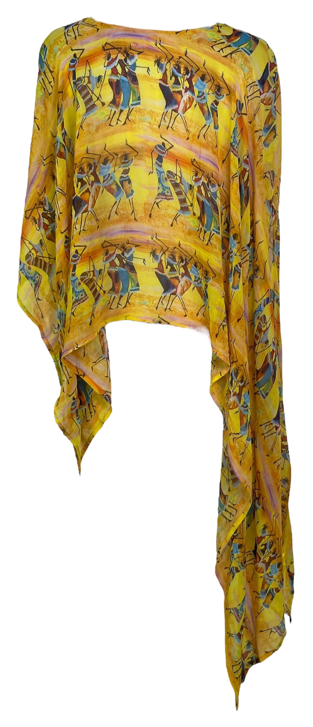 PRG8032 Sheer Avatar Pure Silk Versatile Vest