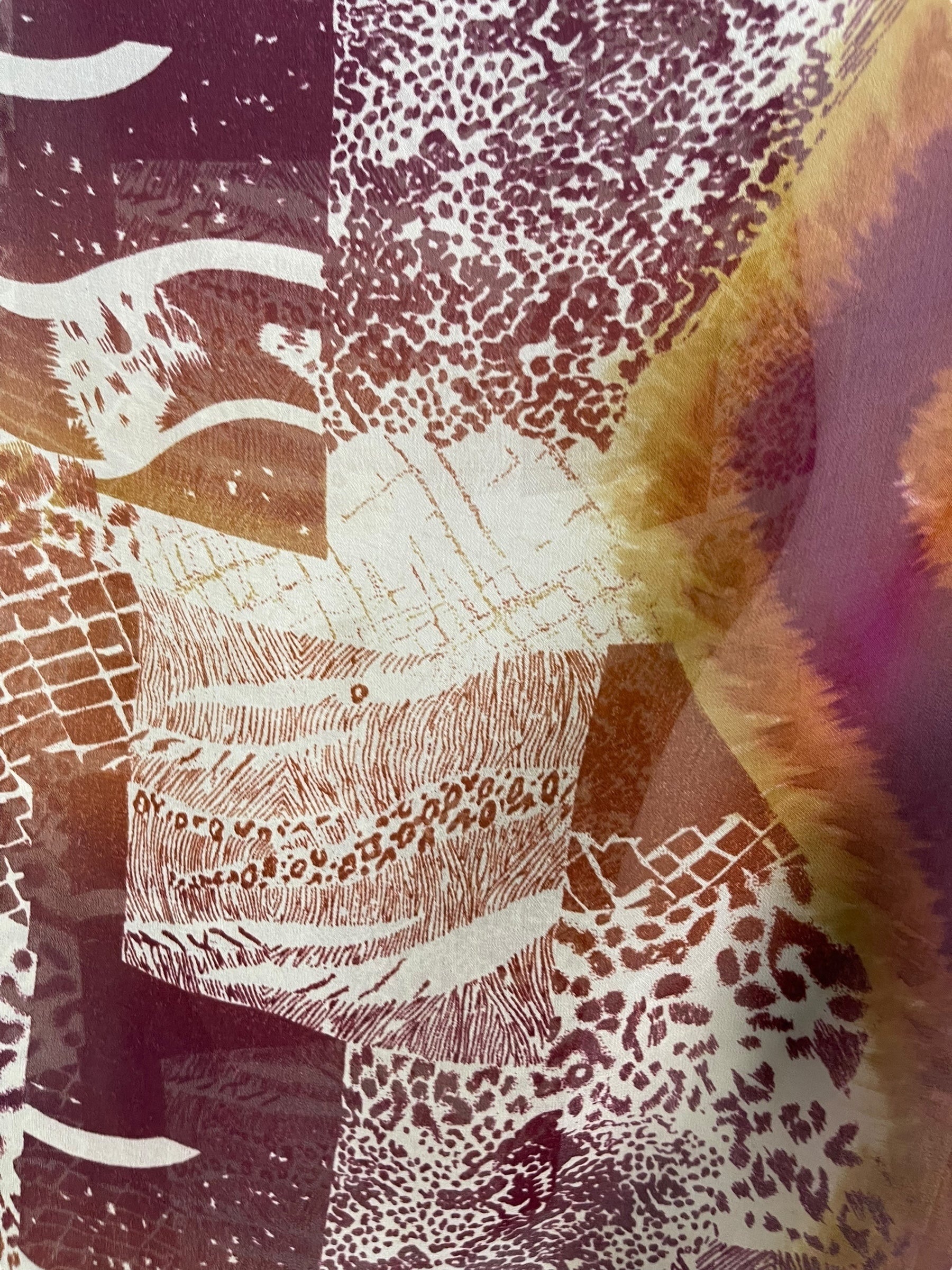 PRG7048 Sheer Wabi Sabi Pure Silk Cardigan