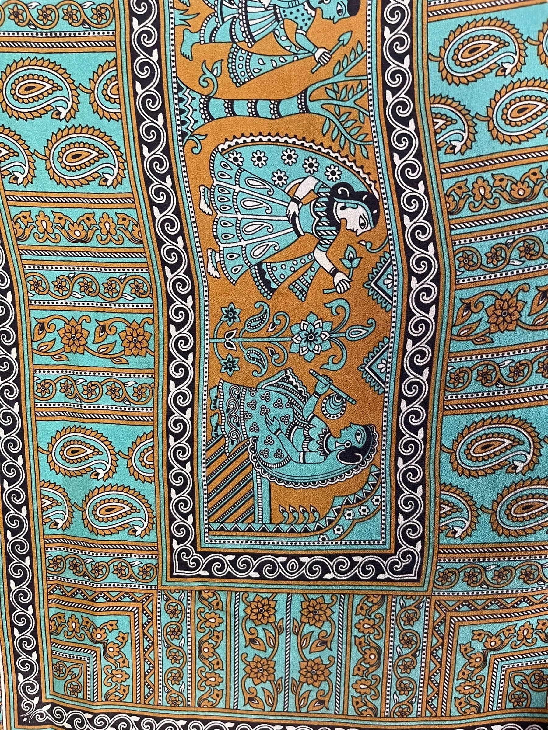 LADY LUCK PRC7288 Avatar Pure Silk Capelet Poncho