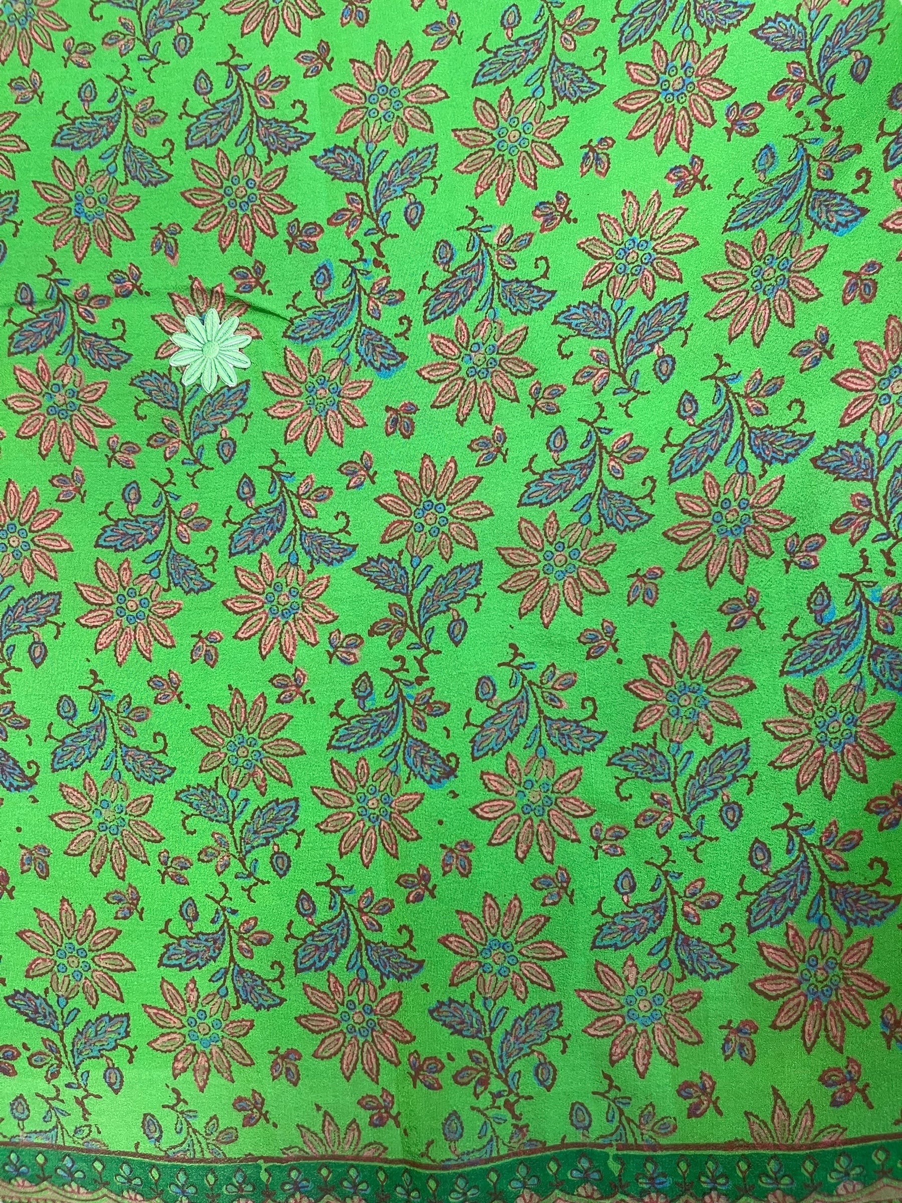 PRC7542 Avatar Pure Silk Capelet Poncho