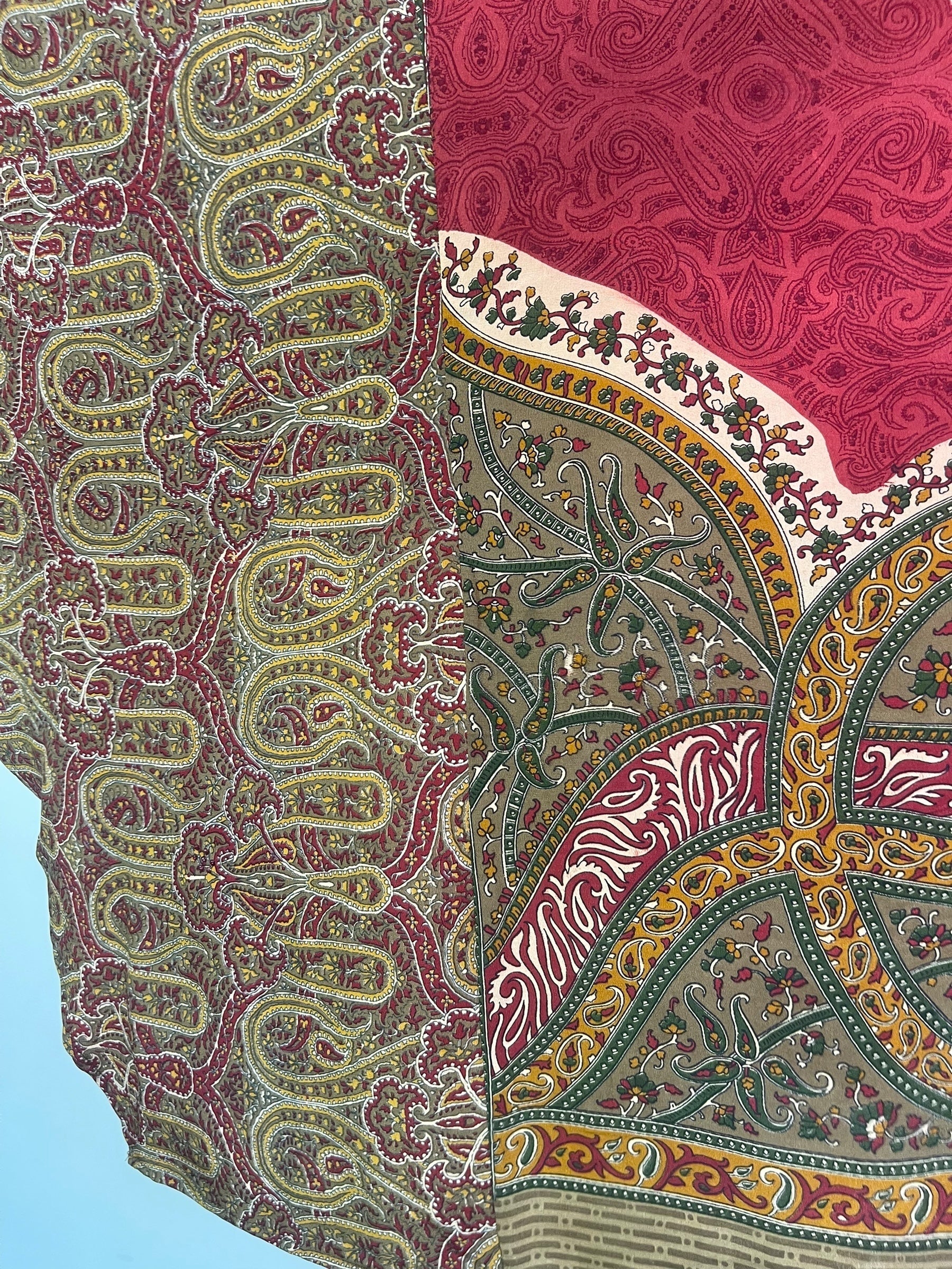 PRC8079 Avatar Pure Silk Waterfall Top