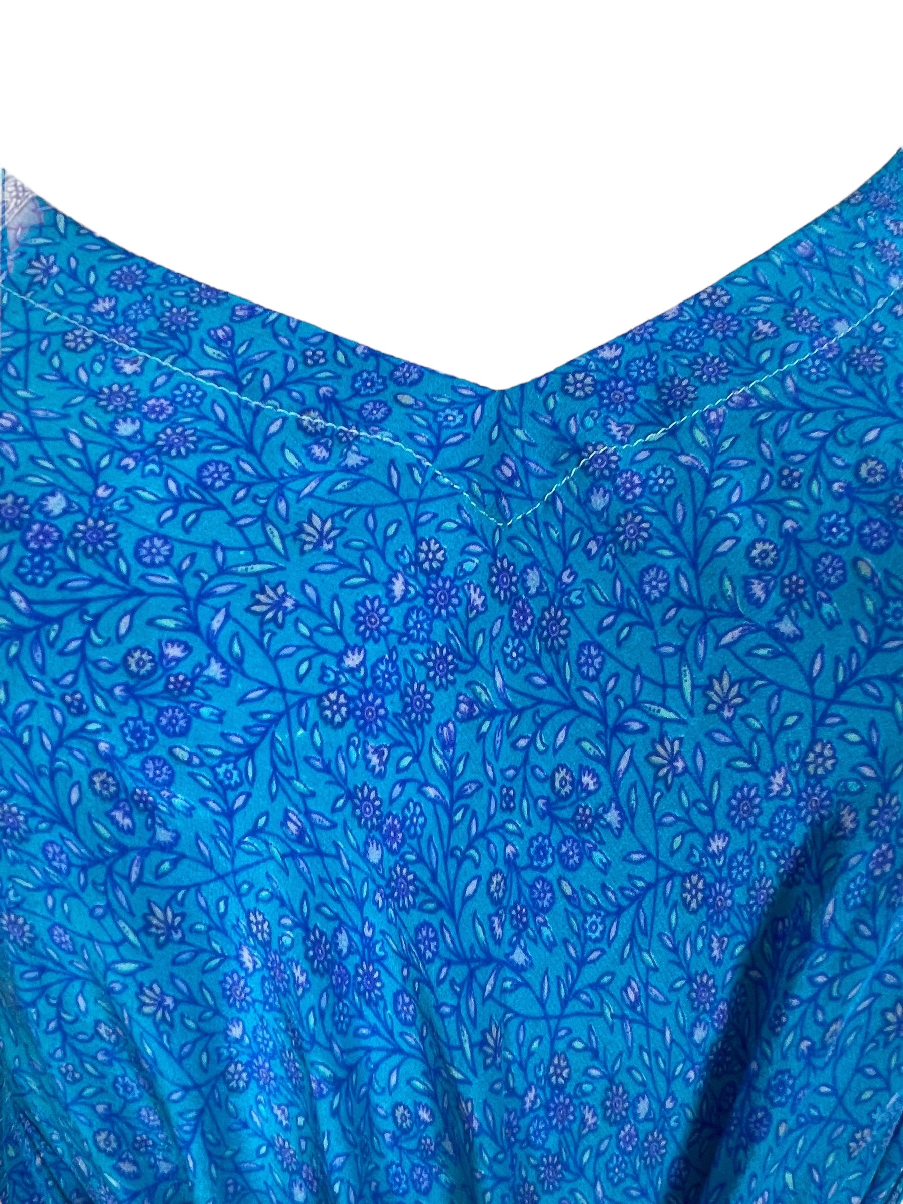 PRC7672 Avatar Pure Silk Maxi Dress with Belt