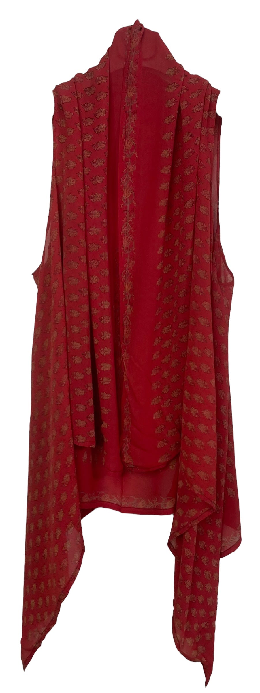 PRG7435 Sheer Avatar Pure Silk Versatile Vest