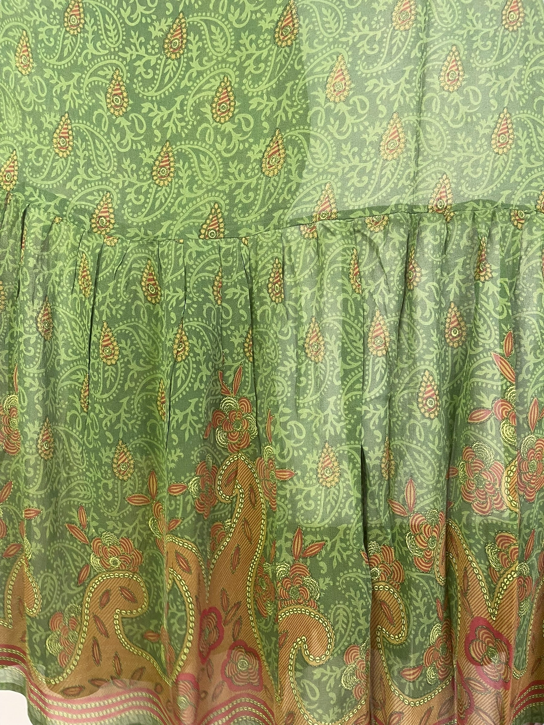 PRG7744 Sheer Avatar Pure Silk Boxy Babydoll Dress