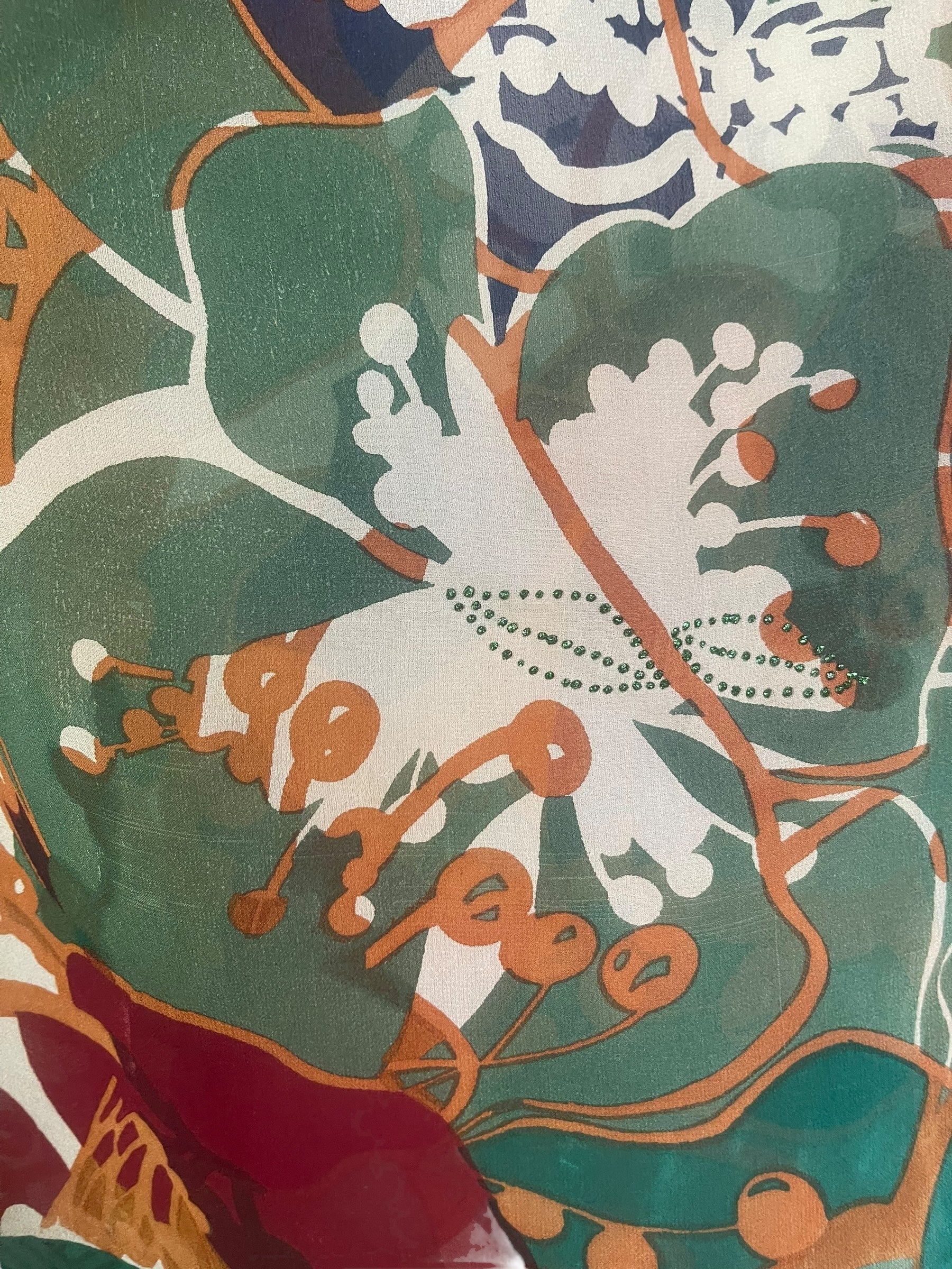 PRG7872 Sheer Avatar Pure Silk Hi Lo Top