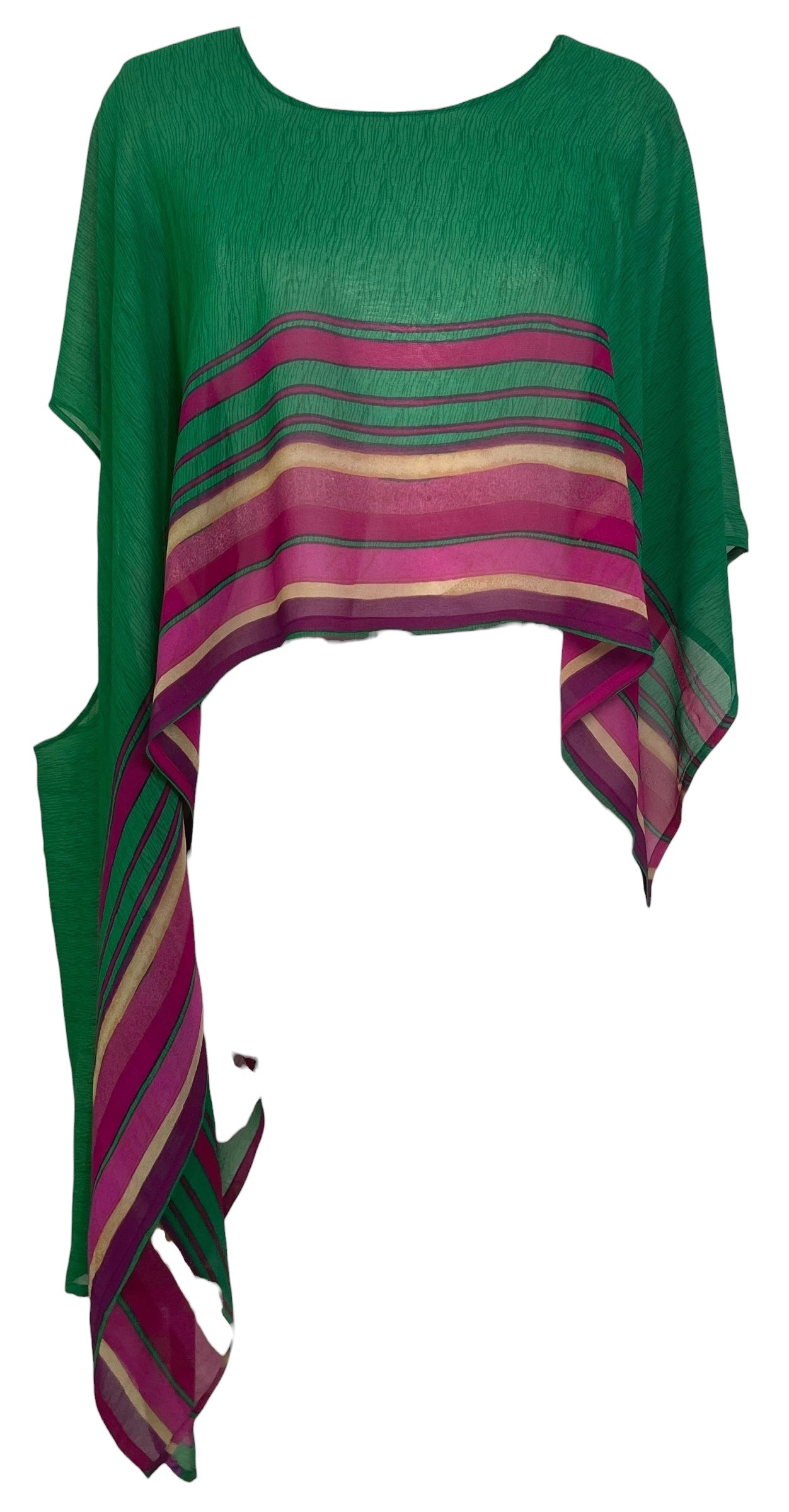 PRG8412 Sheer Wabi Sabi Pure Silk Versatile Vest