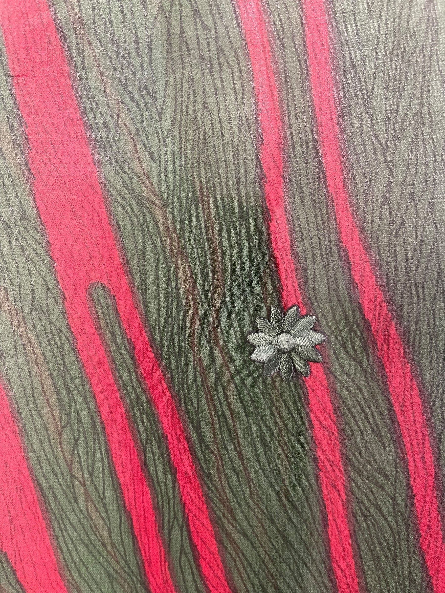 PREVIEW PRG8631A Sheer Pure Silk Wabi Sabi Capelet Poncho by FEBRUARY2026 – Handmade ethical Poncho from sariKNOTsari using upcycled silk. Designed in Canada for travel and slow fashion, loved from Toronto to LA to Sydney.