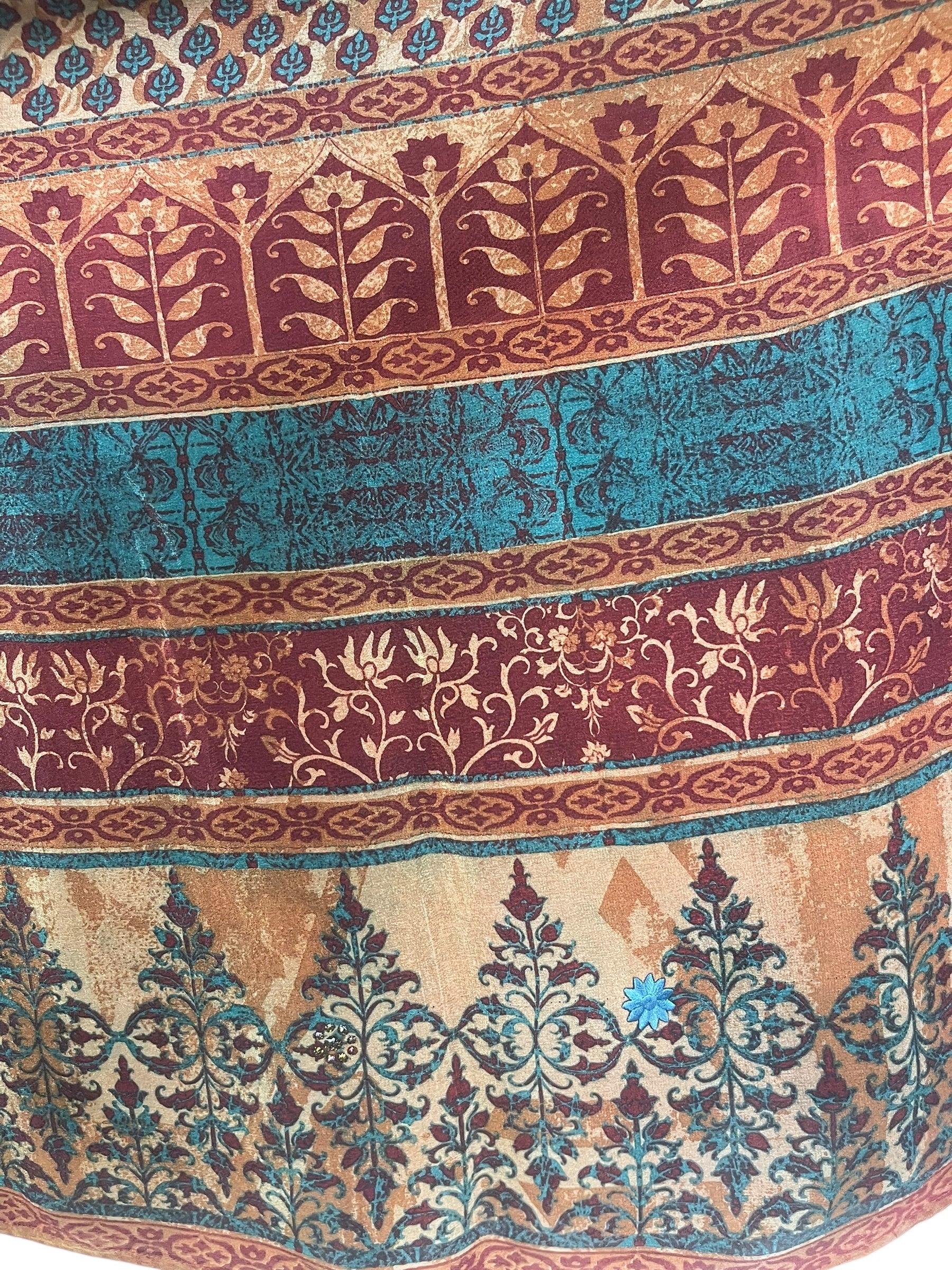 PREVIEW PRC8687 Avatar Pure Silk Versatile Vest by MARCH2026 – Handmade ethical Vest from sariKNOTsari using upcycled silk. Designed in Canada for travel and slow fashion, loved from Toronto to LA to Sydney. Featuring Zsiska, Bryn Walker and Artisan Leather coats by Rejean Pepin, Pepin designs