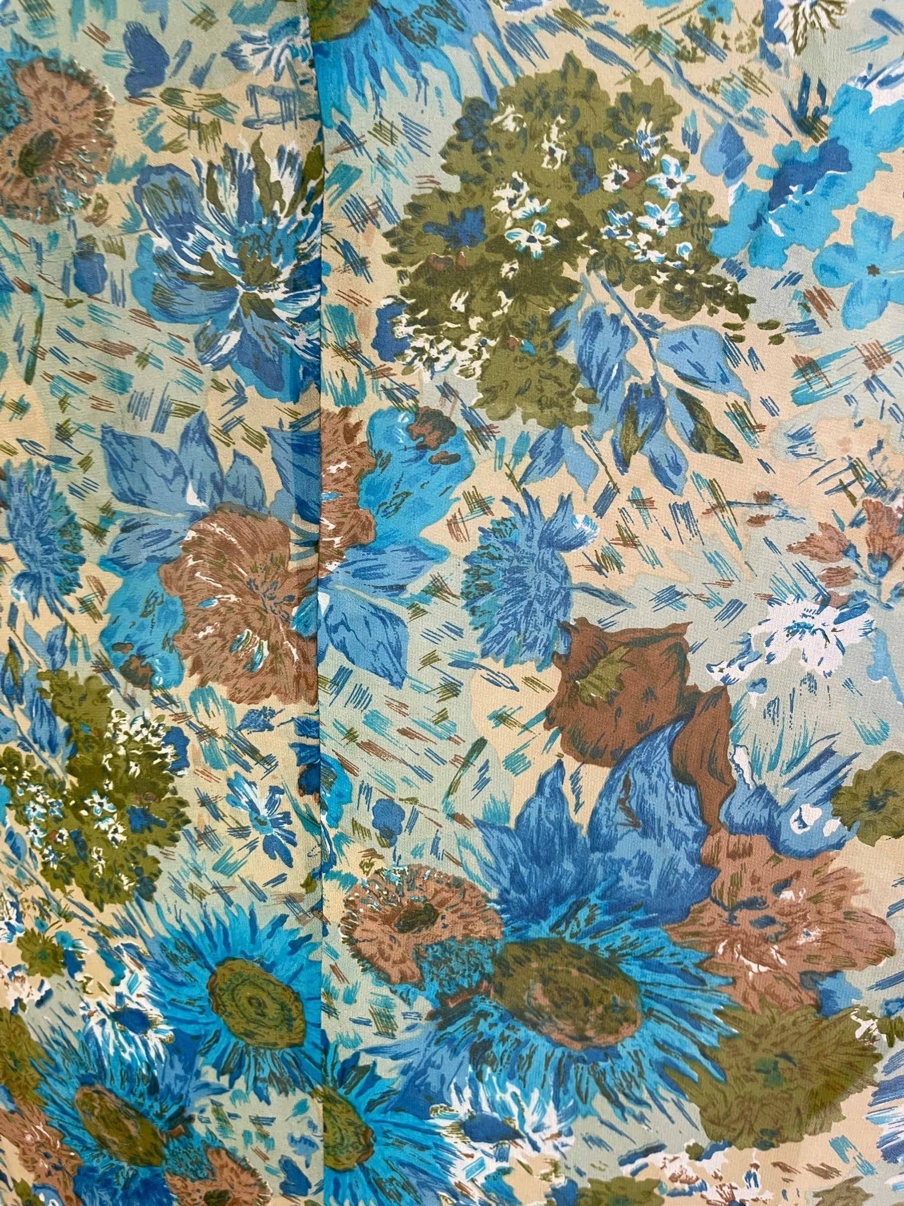 PRG6844 Sheer Avatar Pure Silk Waterfall Top